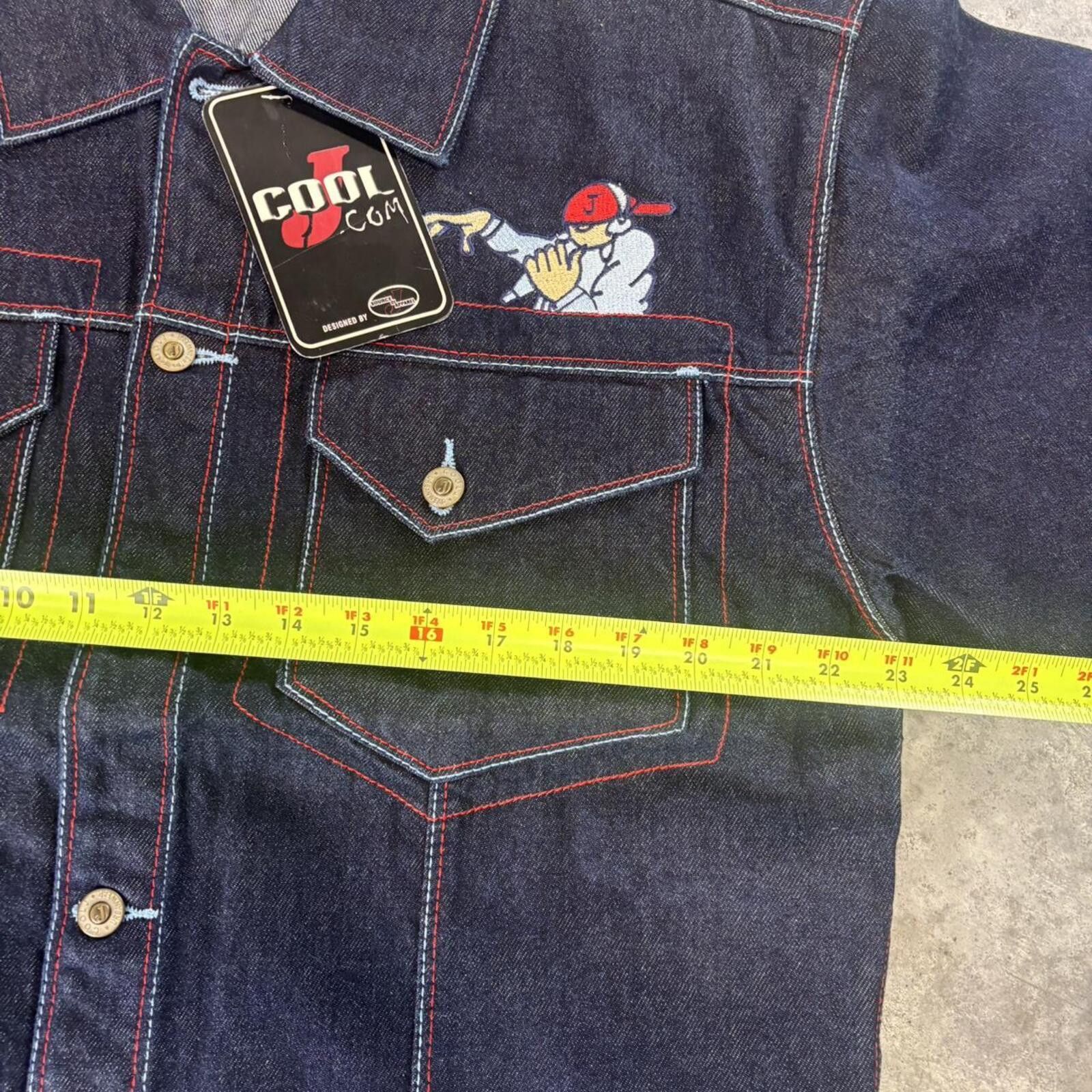 Southpole LL Cool J Y2K Denim Jacket 2000s Size US XXL / EU 58 / 5 - 7 Thumbnail