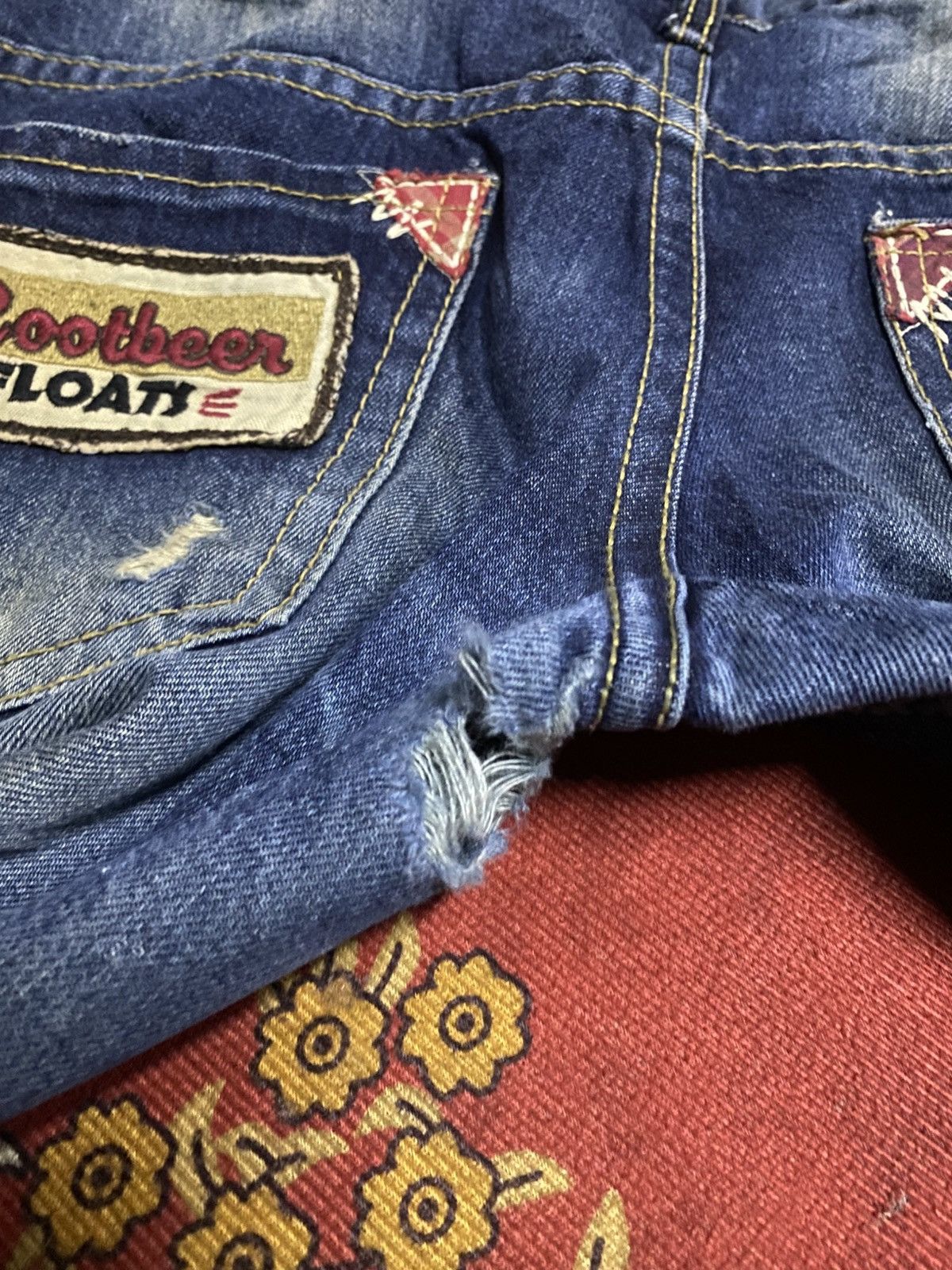 Other Lolita jeans Double Waist Distressed Size US 34 / EU 50 - 9 Thumbnail