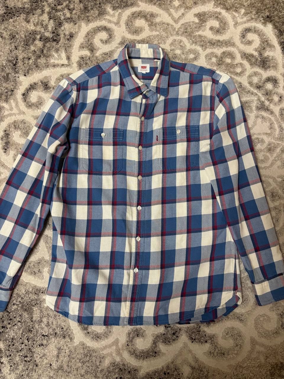 Levi's Levi's Vintage blue checkered shirt size L Size US L / EU 52-54 / 3 - 16 Thumbnail