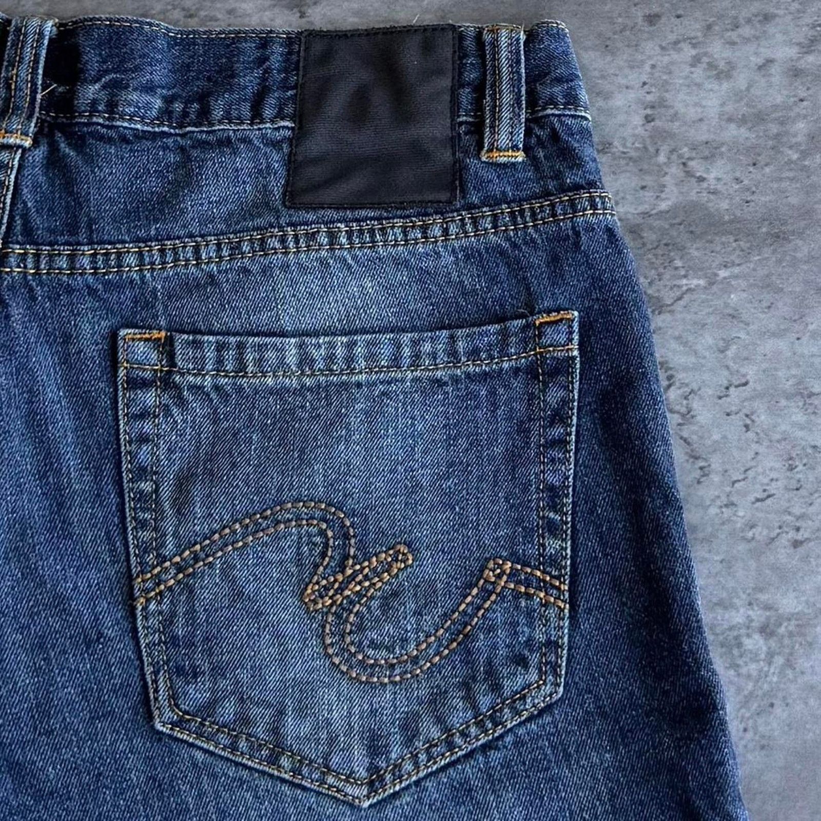 Japanese Brand × Marc Ecko × Vintage Vintage Y2K Marc Ecko Medium Wash Embroidered Denim Jeans Size US 32 / EU 48 - 3 Thumbnail
