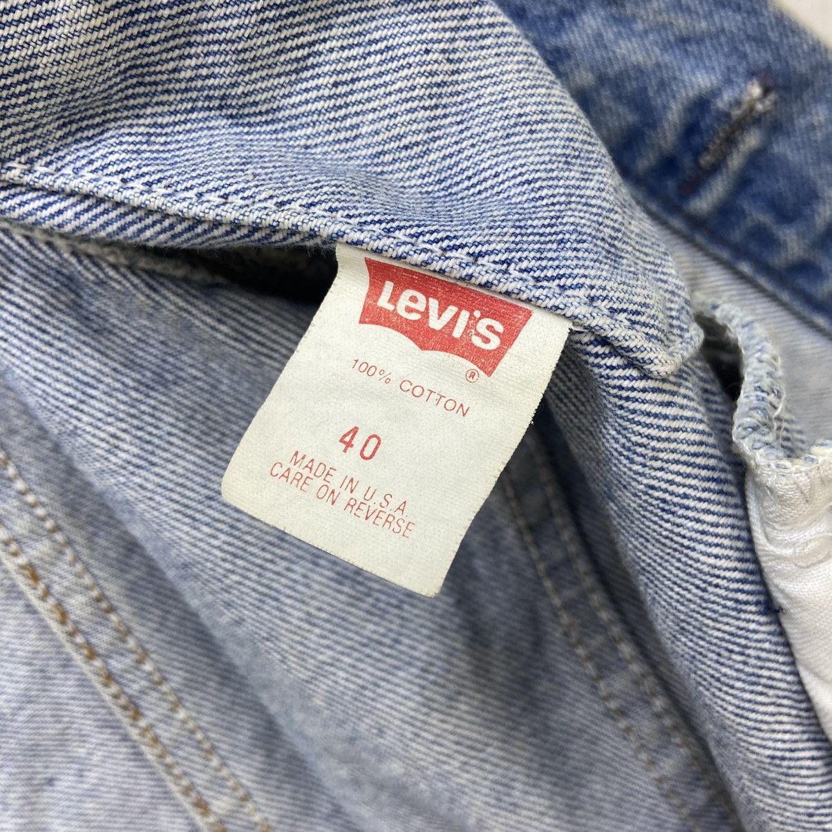 Levi's Vintage Clothing Vintage Levi’s Made in USA #523 Denim Trucker Jacket Size US S / EU 44-46 / 1 - 22 Thumbnail