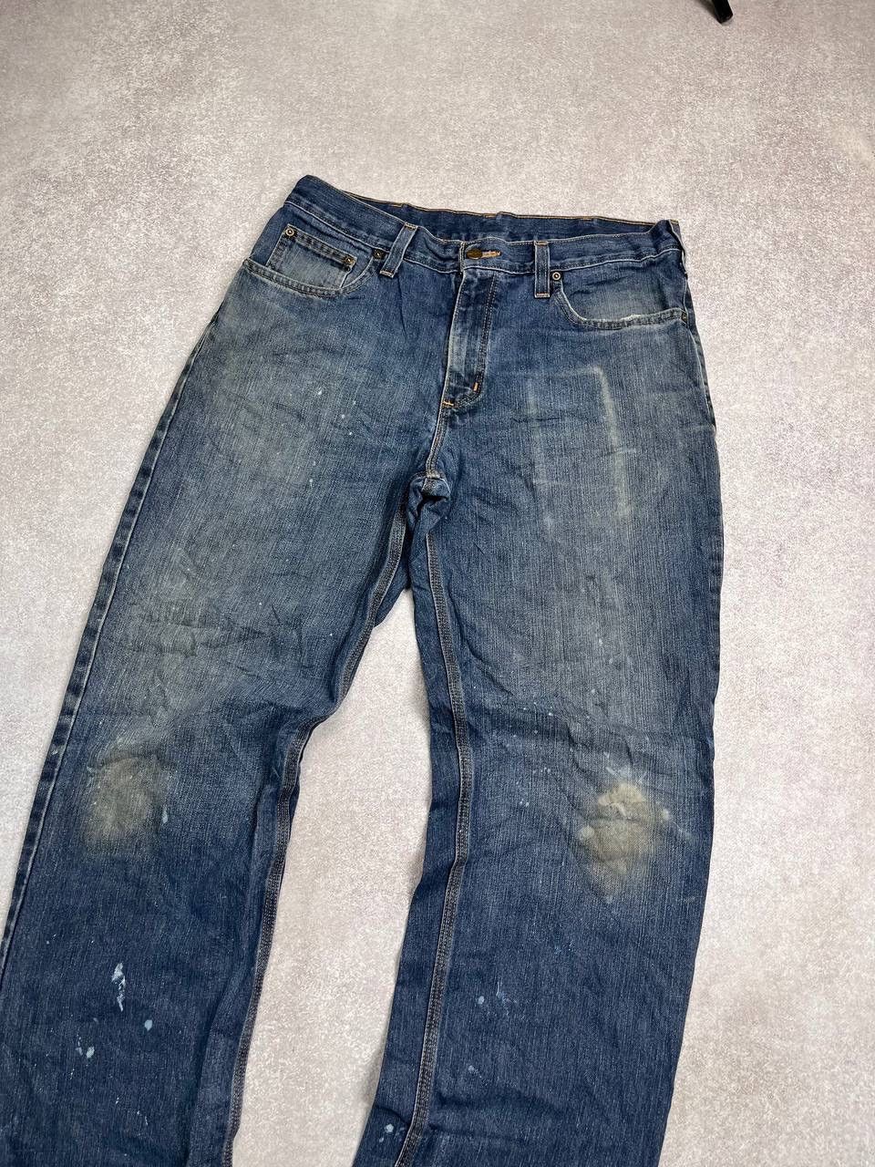 Carhartt Vintage Carhartt Relaxed Baggy Fit Y2K Jeans 33x32 Size US 33 - 5 Thumbnail