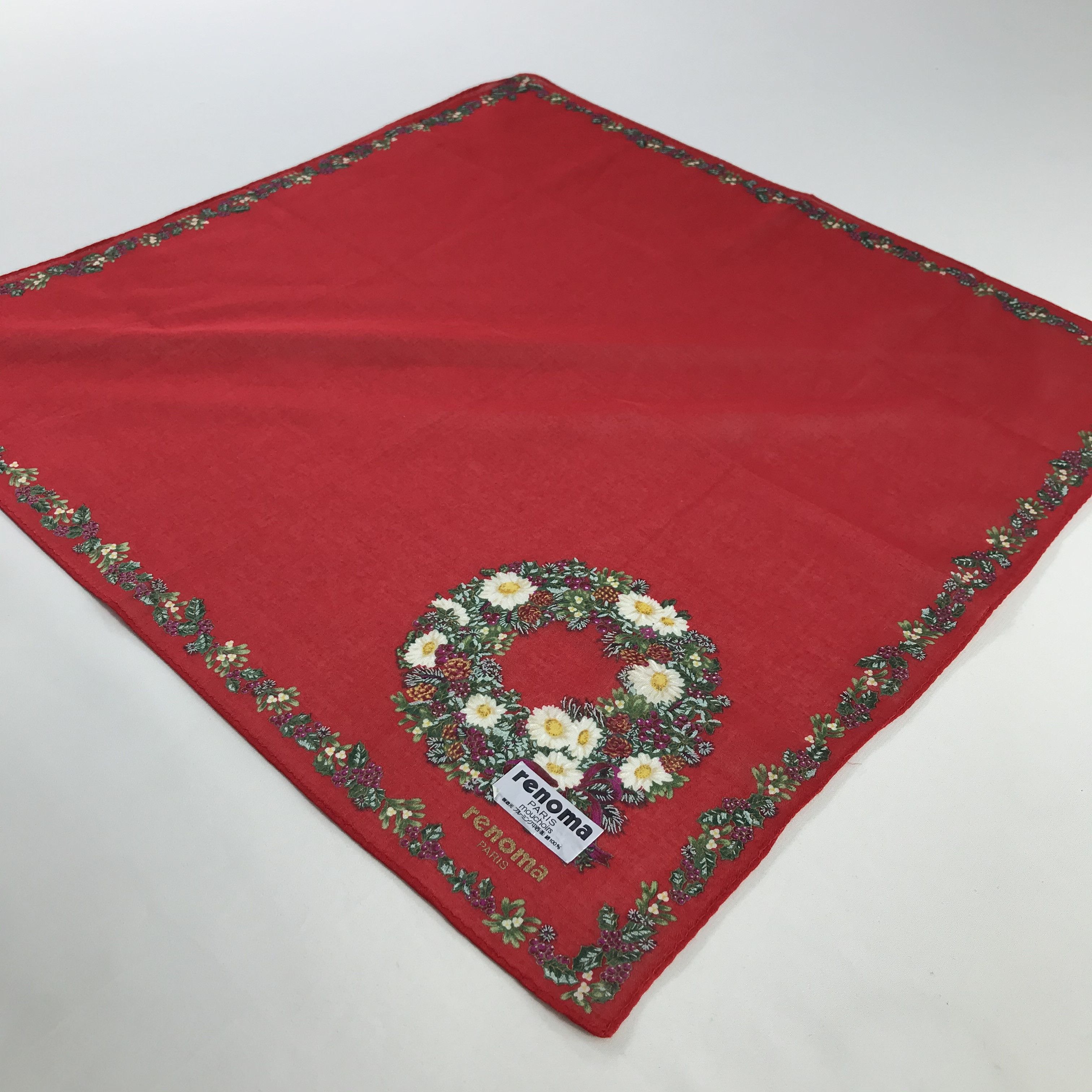 Renoma × Vintage Renoma Bandana / Handkerchief / Neckerchief - S954 Size ONE SIZE - 2 Thumbnail