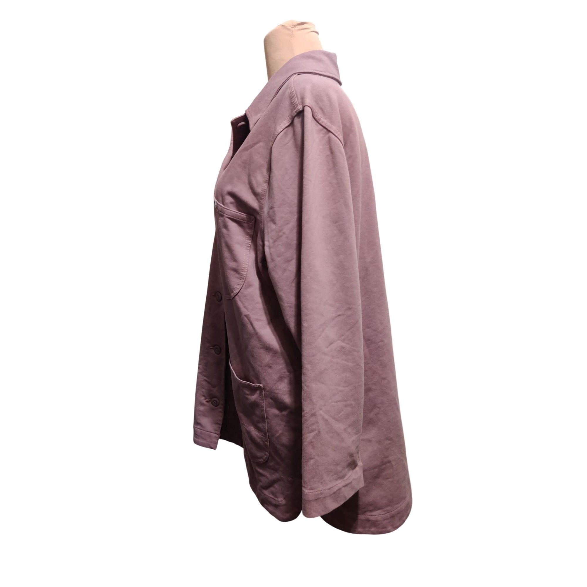 Lee Lee XL Dreamy Mauve Utility Jacket Button Front Chore Coat S Size XL / US 12-14 / IT 48-50 - 10 Thumbnail