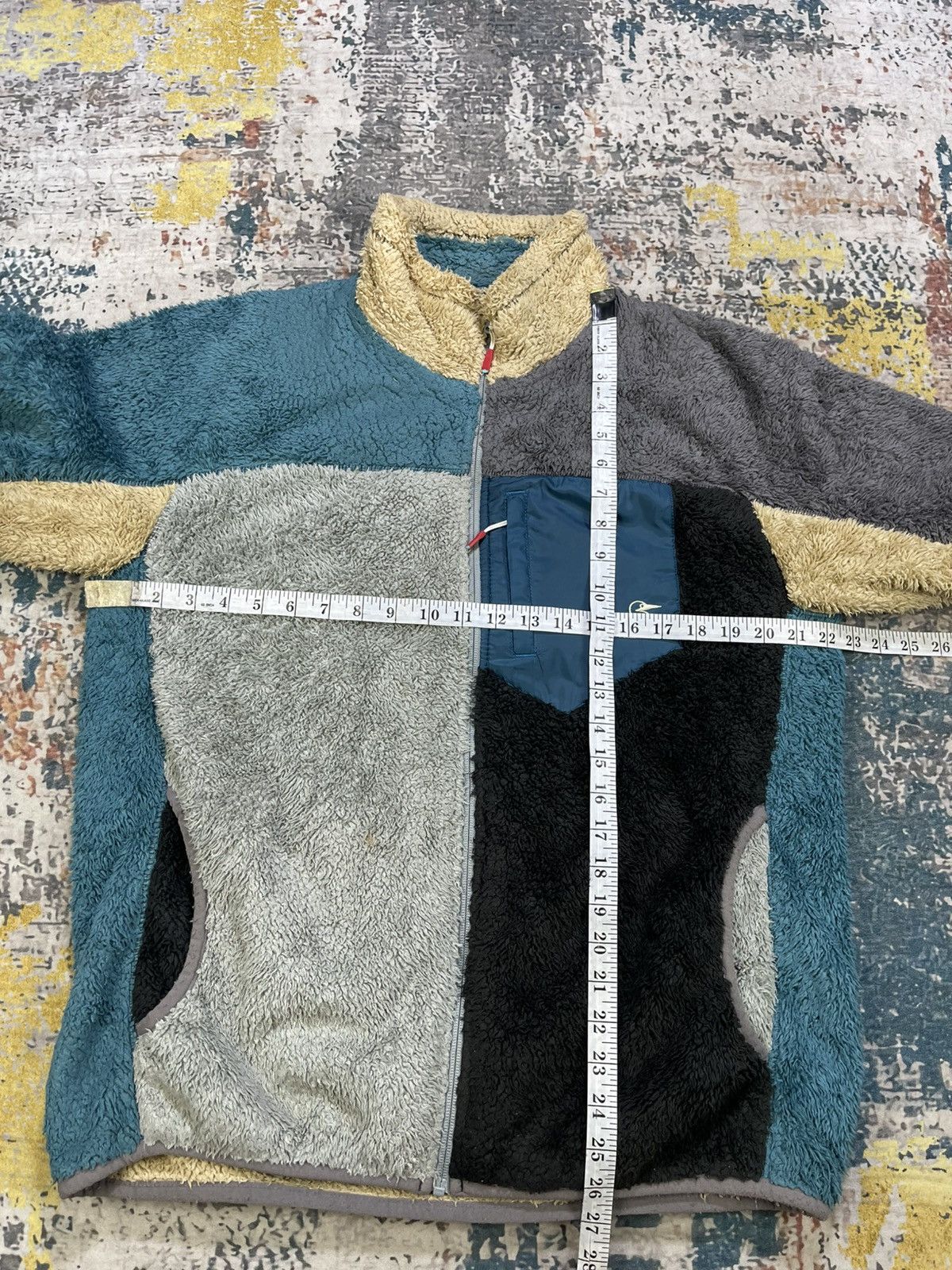 Chums Chums Multi Colour Sherpa Zip Up Jacket Size US L / EU 52-54 / 3 - 11 Thumbnail