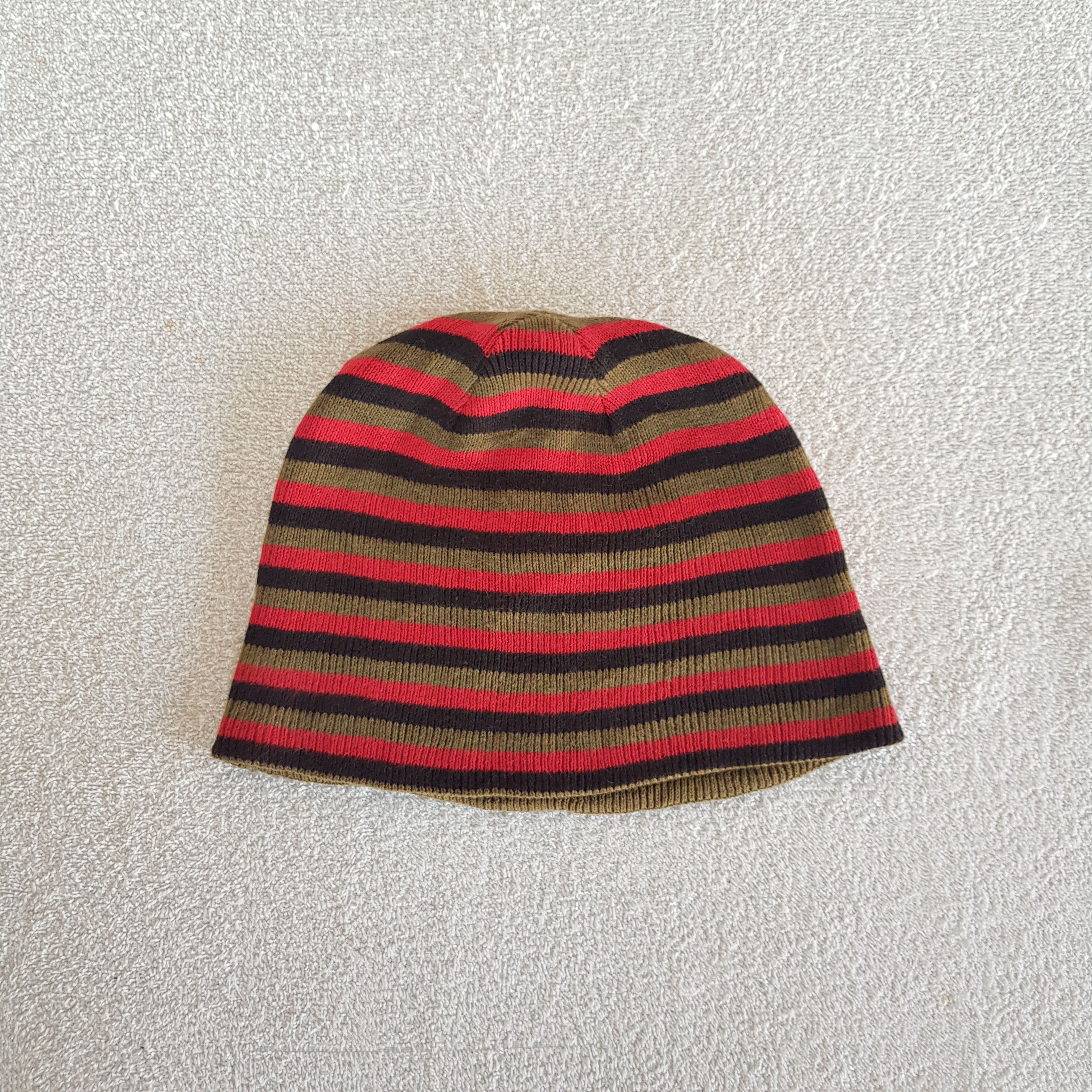 Japanese Brand × Other × Vintage Vintage Japanese Beanie Fair Isle Ribbed Knit Snow Caps Hat. Size ONE SIZE - 5 Thumbnail