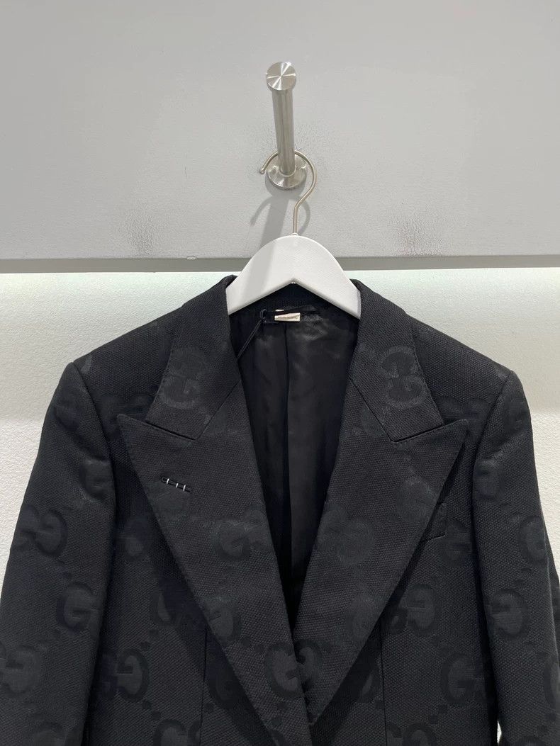 Gucci GucciDark pattern logo suit 2503-Nextarrow Size 36R - 3 Thumbnail