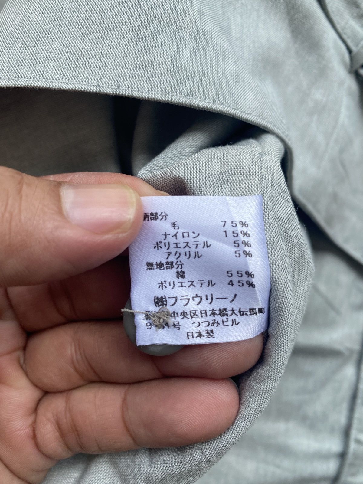 Japanese Brand Mario Giovanni check waistcoat Size 40R - 4 Thumbnail