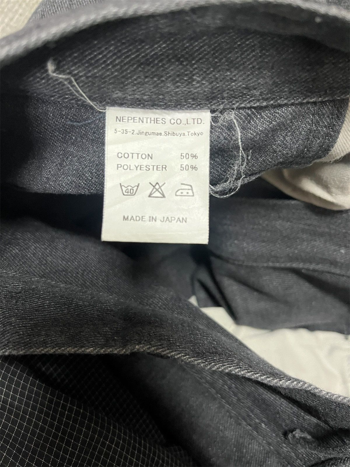Needles Vintage needles napenthes jeans colour gray Size US 29 - 13 Thumbnail