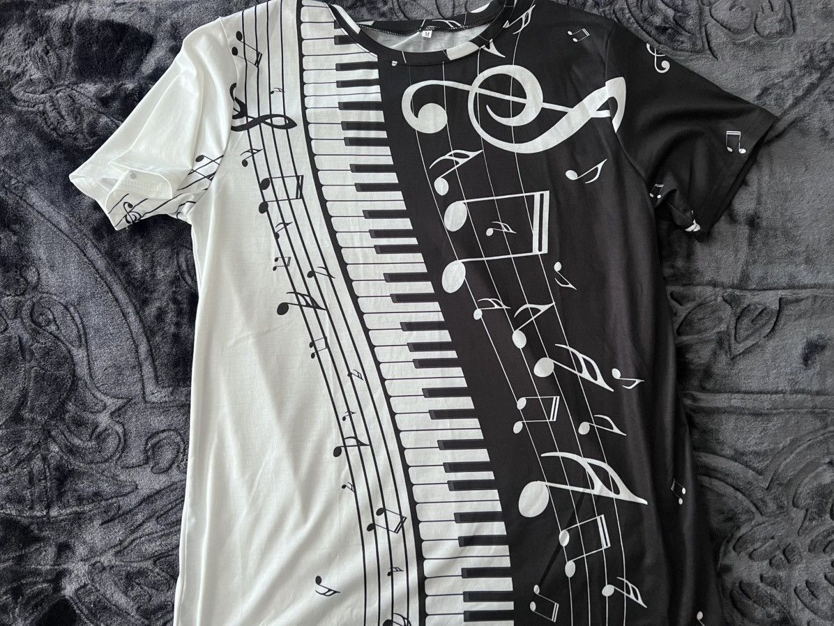 Vintage Vintage Musical Note T Shirt Size US M / EU 48-50 / 2 - 1 Thumbnail