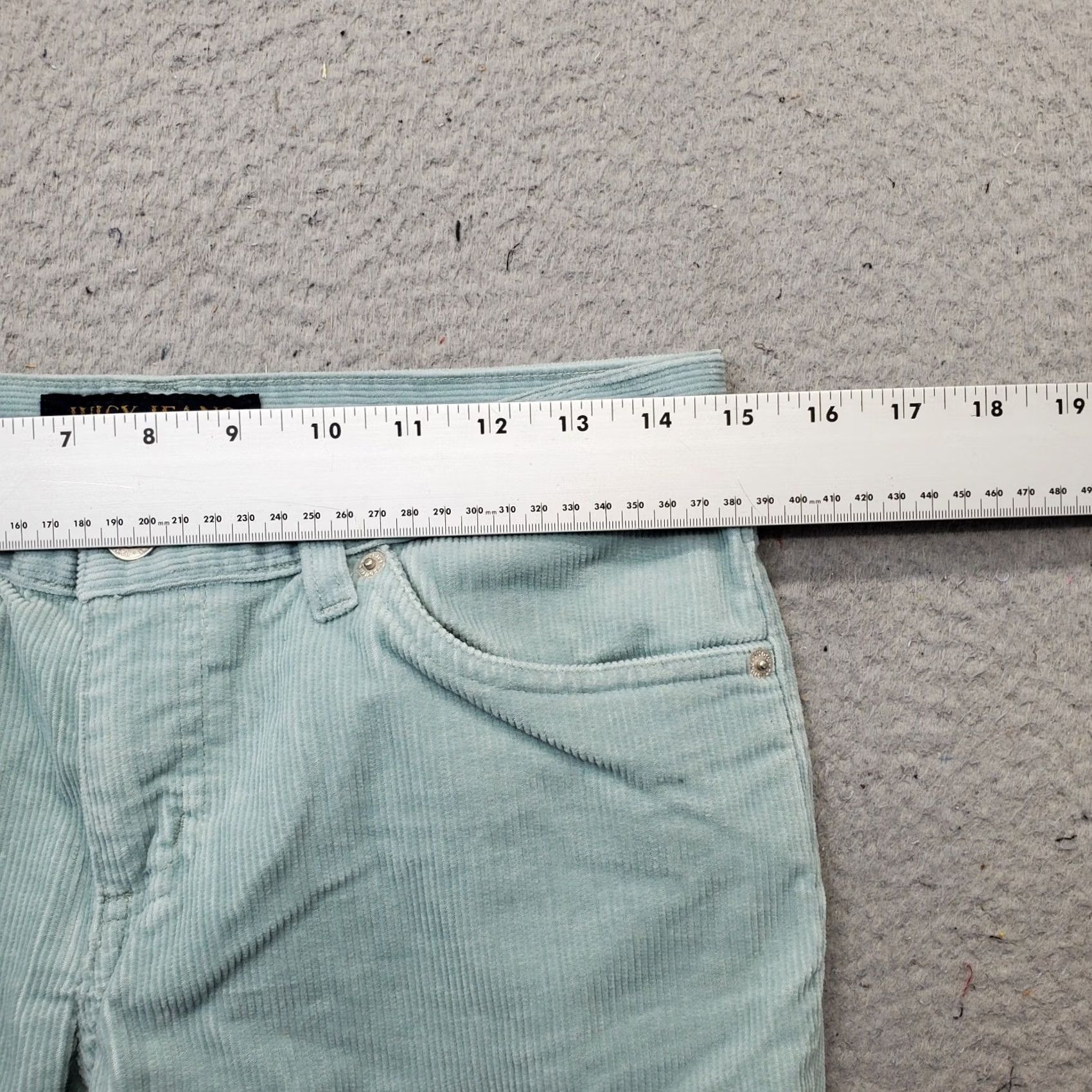 Juicy Couture Juicy Couture Womens Corduroy Bootcut Pants 28 Green 5-Pockets Streetwear USA Size 28" / US 6 / IT 42 - 6 Thumbnail
