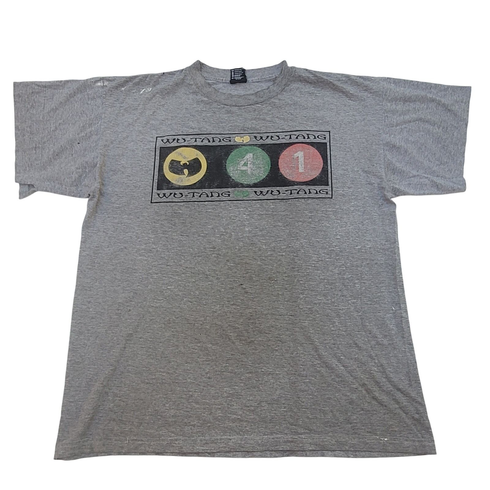 Vintage × Wu-Tang Clan Vtg Wu Tang 1997 Subway Shirt Size US XL / EU 56 / 4 - 1 Thumbnail