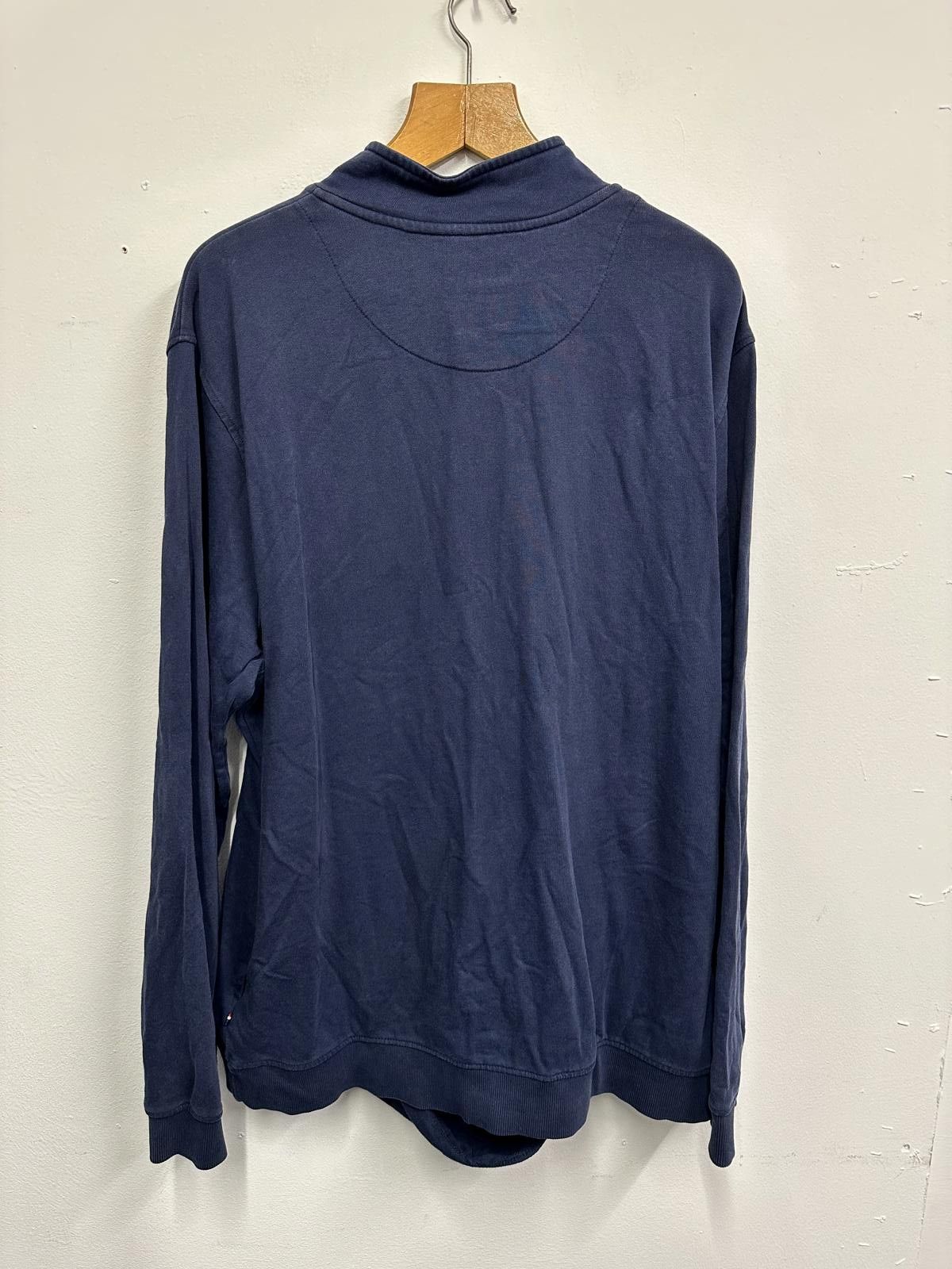 U.S. Polo Assn. U.S. Polo Assn. Navy Blue Quarter Zip Sweatshirt Size US XXL / EU 58 / 5 - 2 Thumbnail