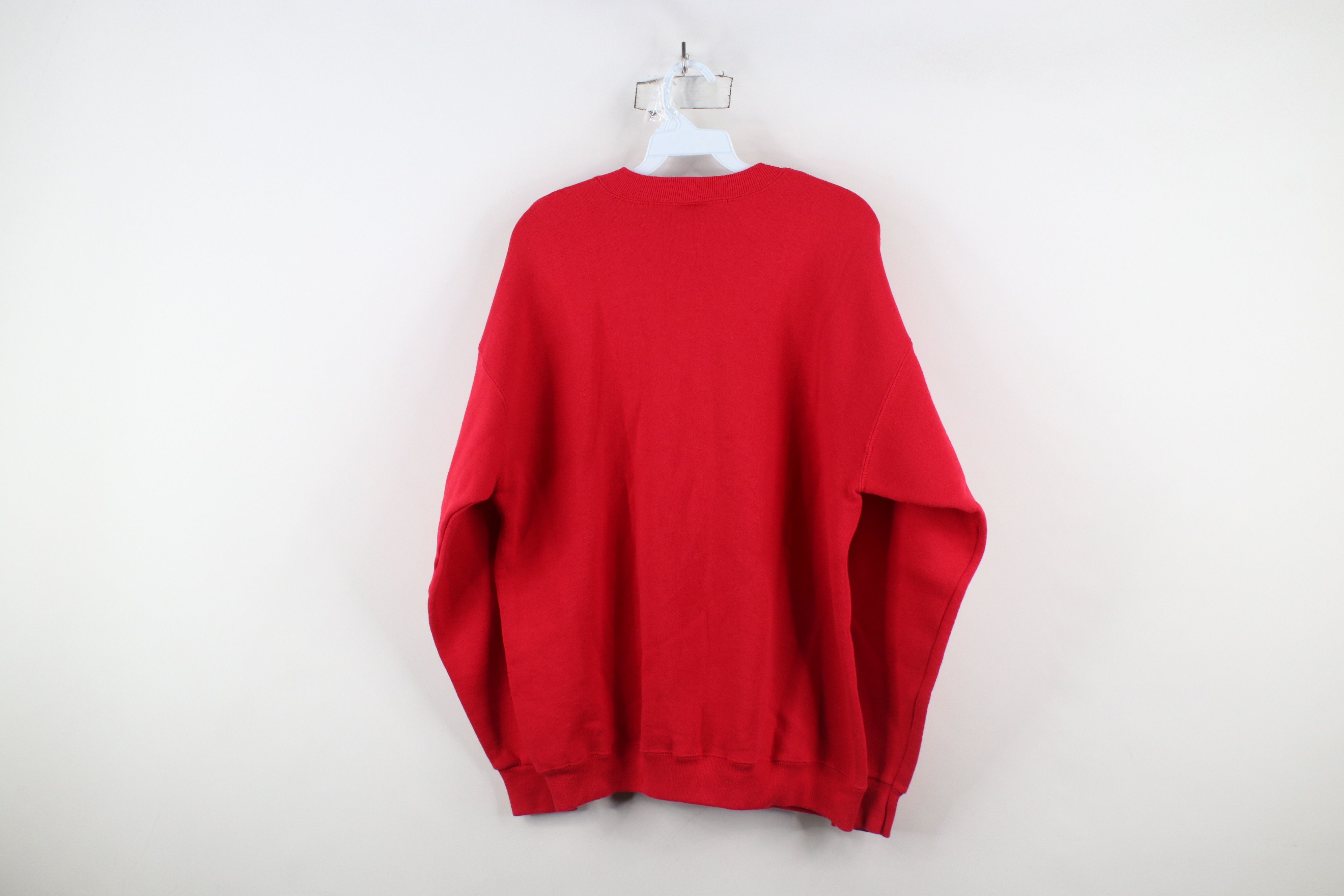 Vintage Vintage 90s USA Olympics Spell Crewneck Sweatshirt Red USA Size US L / EU 52-54 / 3 - 8 Thumbnail