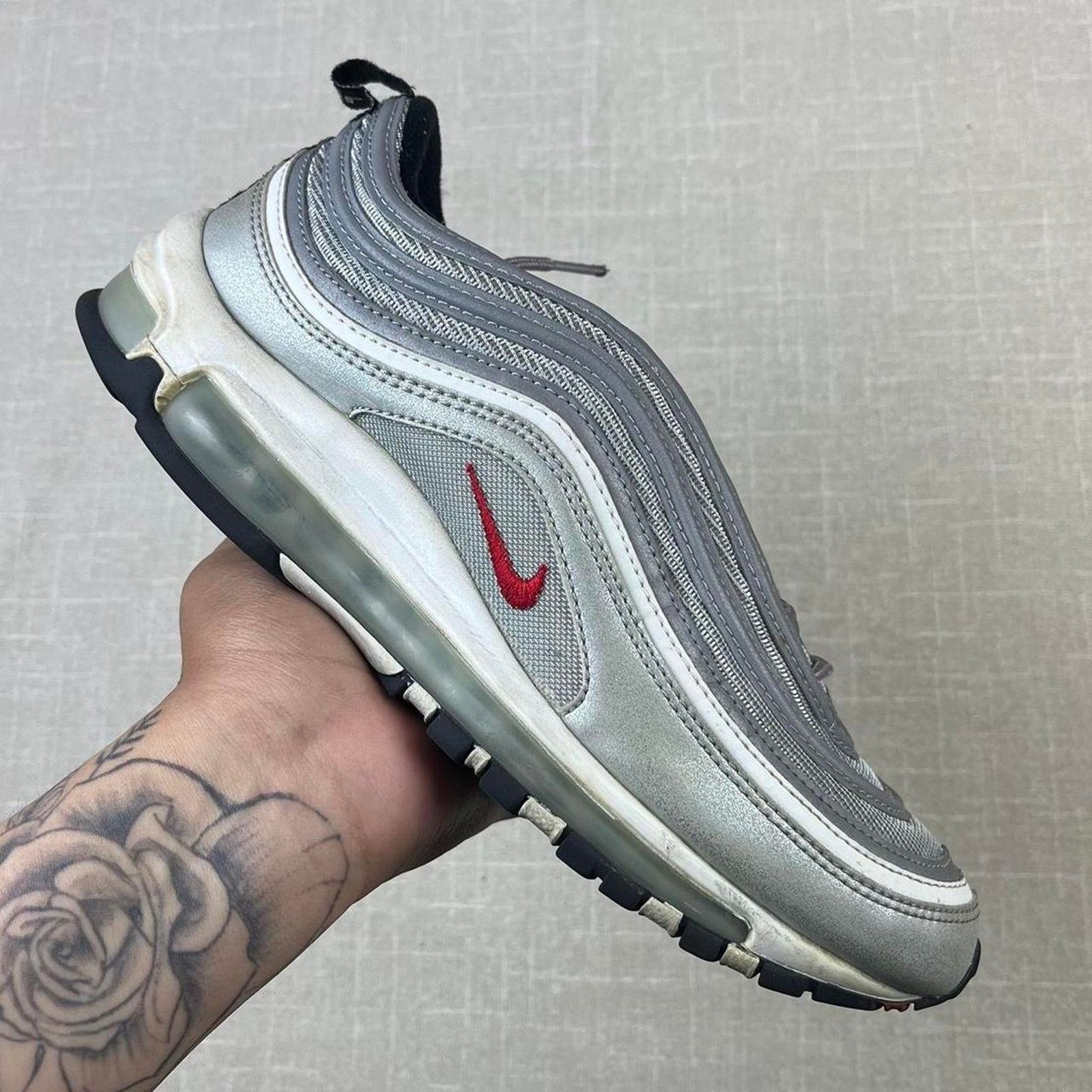 Nike 2017 Nike Air Max 97 “Silver Bullet Size US 8.5 / IT 38.5 - 1 Thumbnail