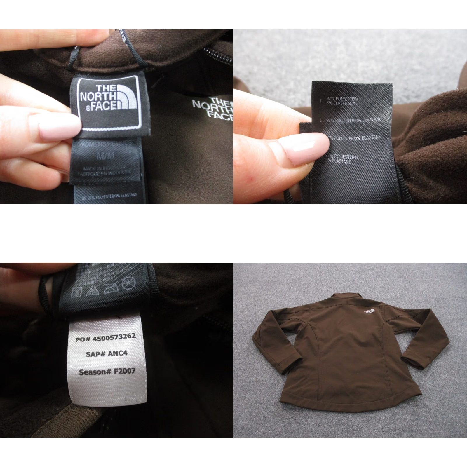 The North Face The North Face Apex Softshell Jacket M Fleece Lined Outdoors Hiking Camping Womens Size M / US 6-8 / IT 42-44 - 8 Thumbnail