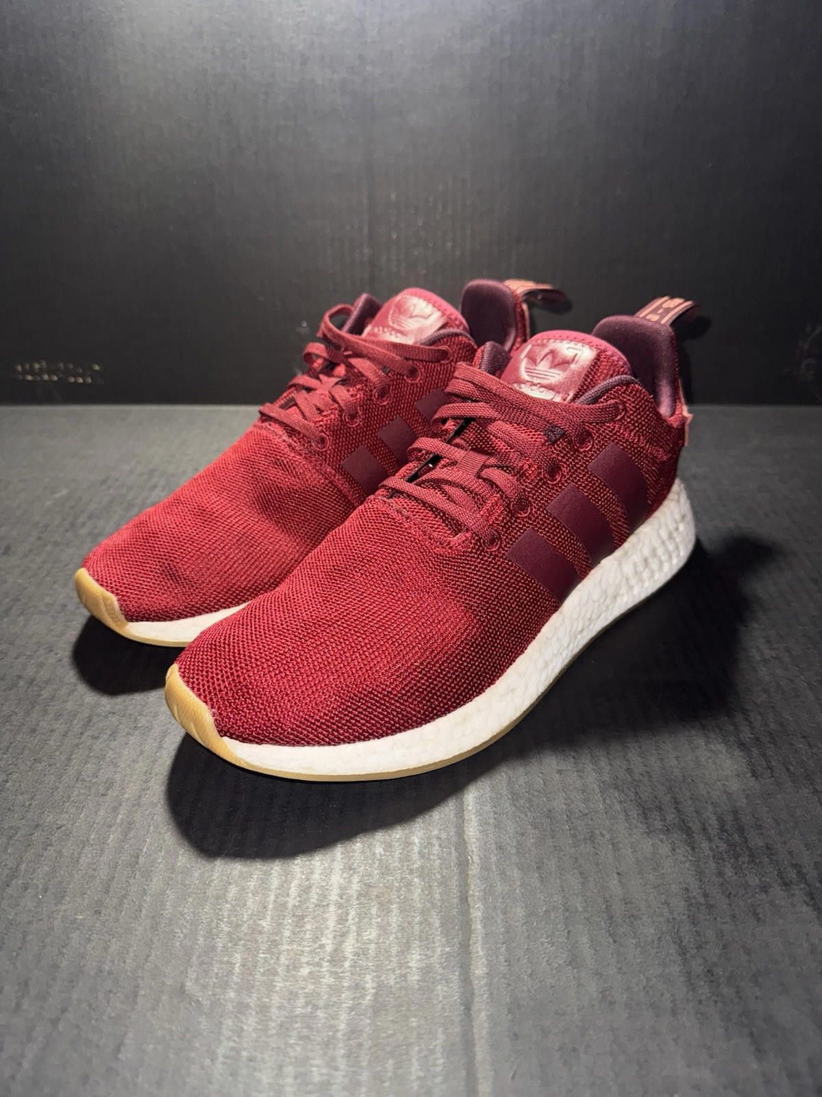 Adidas Adidas Men's NMD_R2 'Collegiate Burgundy' - CQ2404 - Sz 8.5 Size US 8.5 / EU 41-42 - 4 Thumbnail