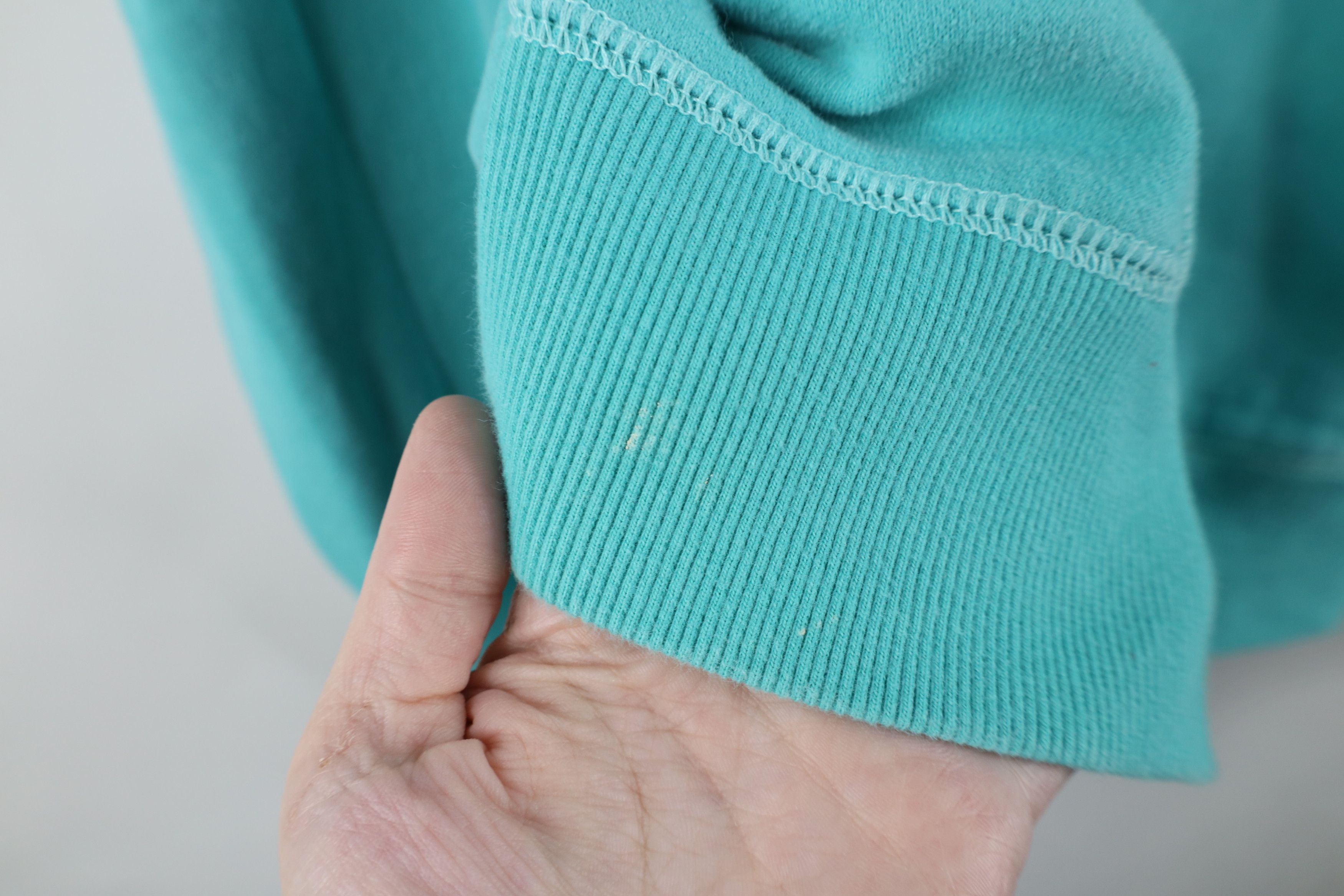 Life is Good Life Is Good Spell Out Semi Fitted Hoodie Sweatshirt Blue Size XL / US 12-14 / IT 48-50 - 8 Thumbnail