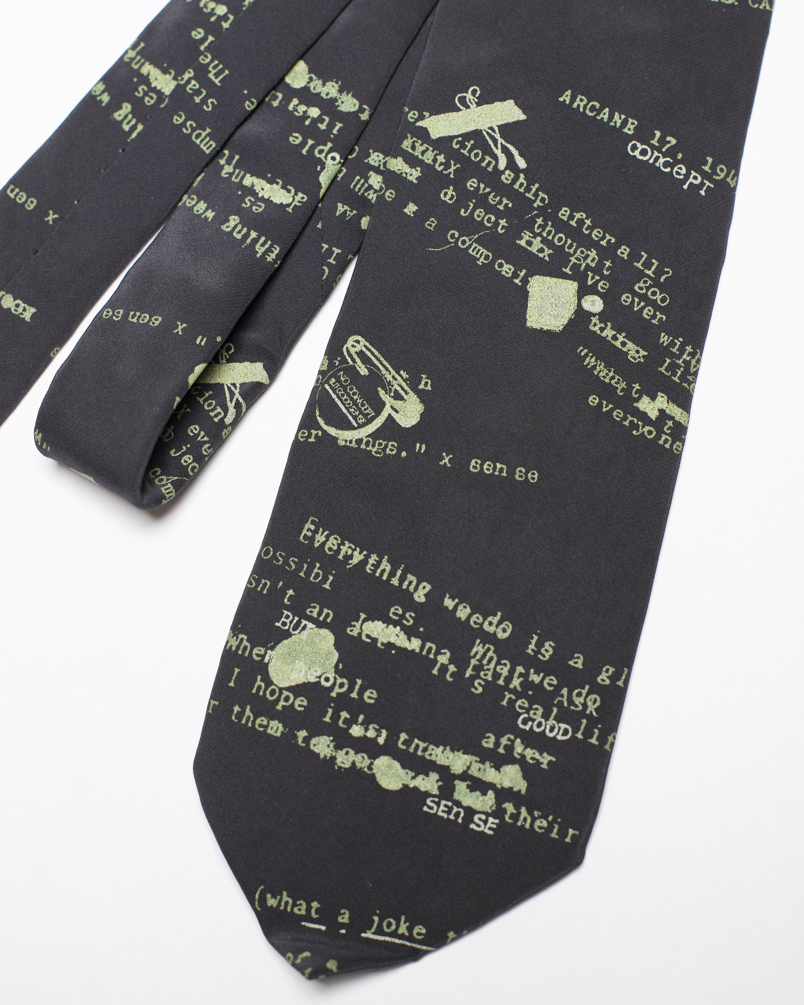 Other No Concept But Good Sense Cyber Graphic Neck Tie Size ONE SIZE - 2 Thumbnail