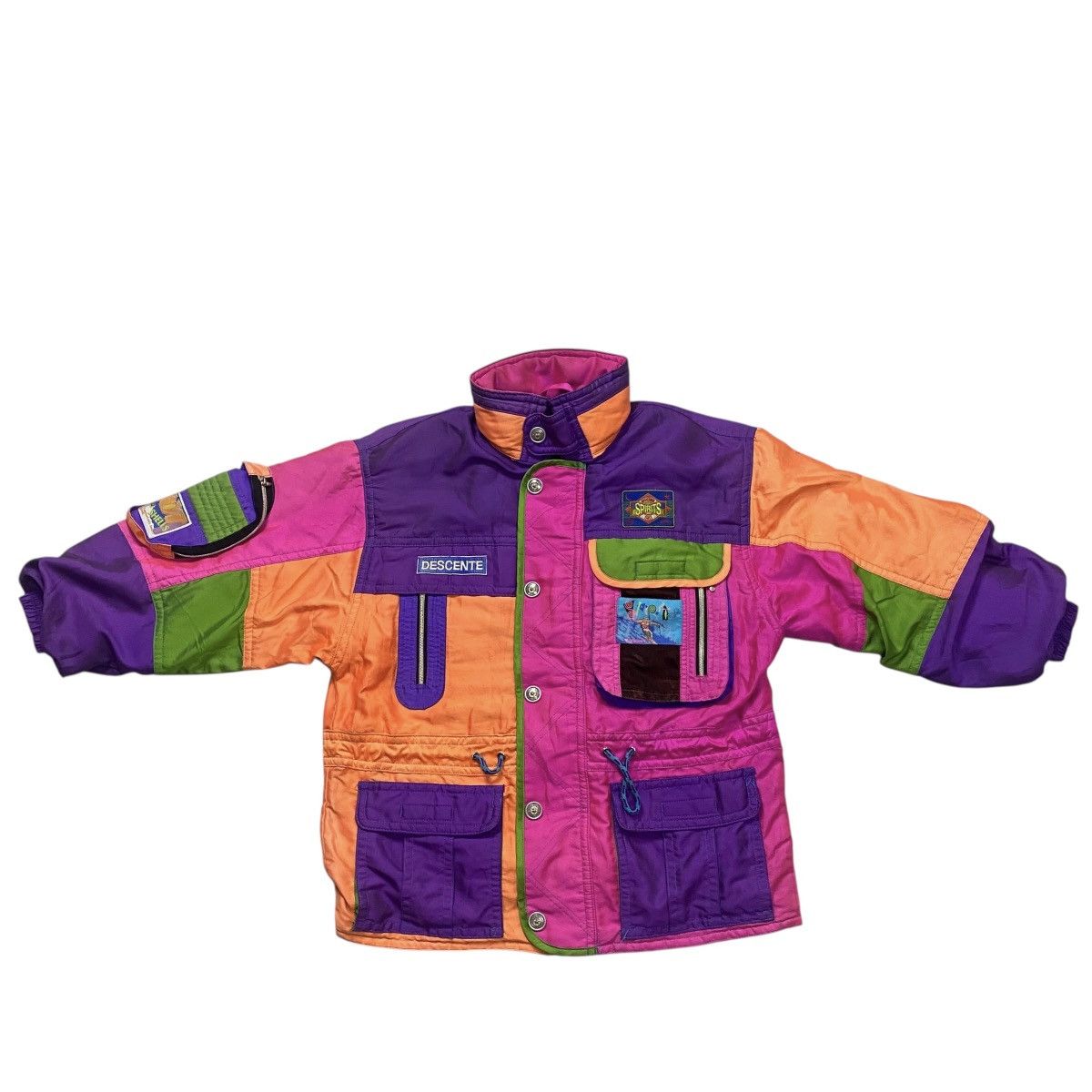 Descente × Japanese Brand × Sports Specialties Descente multicolor ski jacket Size US M / EU 48-50 / 2 - 1 Thumbnail