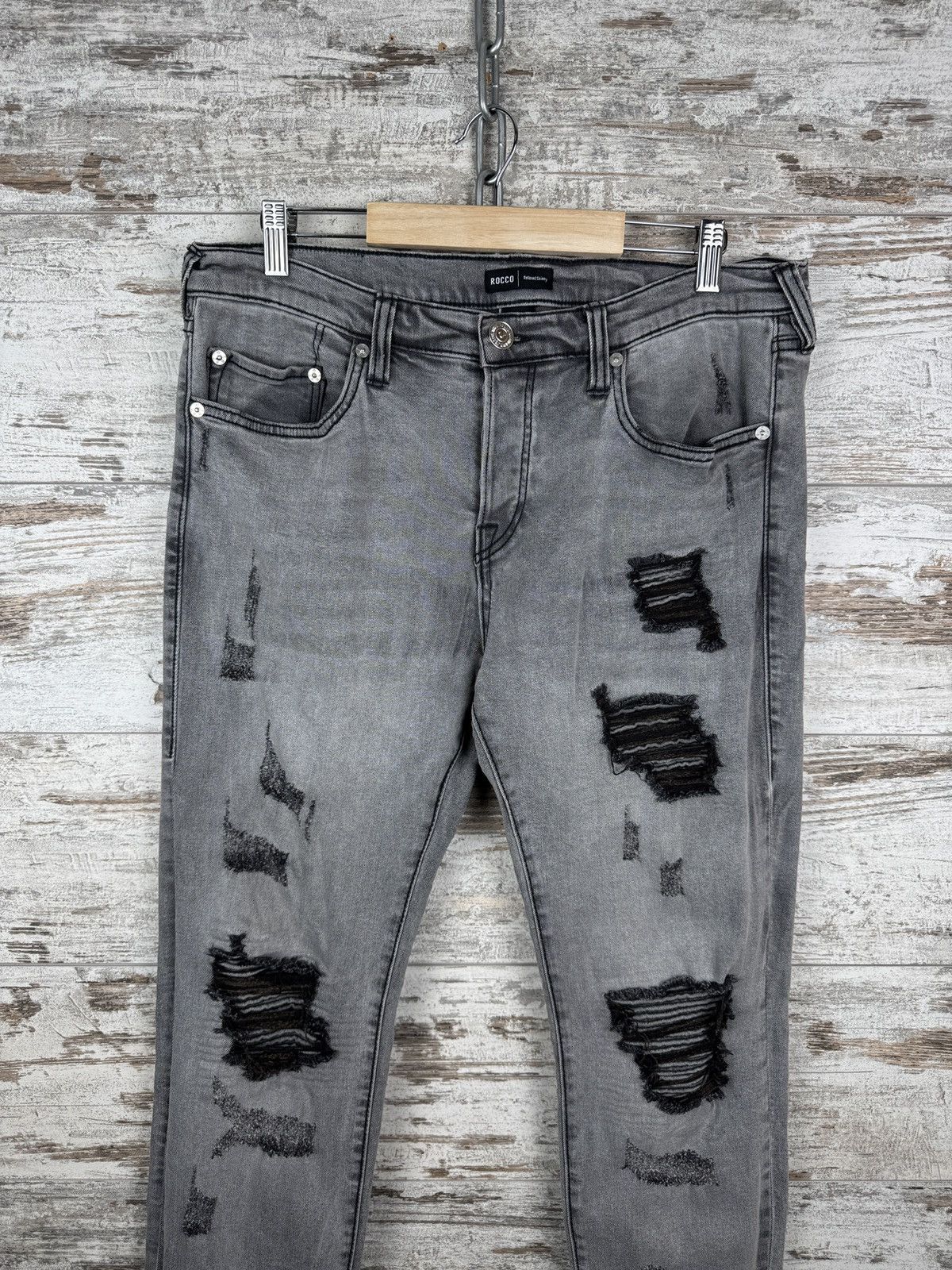 Japanese Brand × True Religion × Vintage Mens Vintage True Religion rocco jeans relaxed skinny denim Size US 32 / EU 48 - 3 Thumbnail