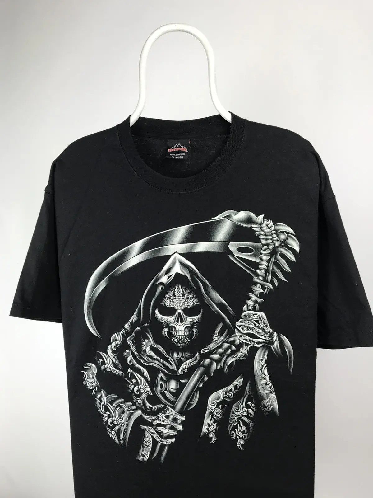 Band Tees Skulls T-shirt death dead vintage band tee size XLarge Size US XL / EU 56 / 4 - 2 Thumbnail