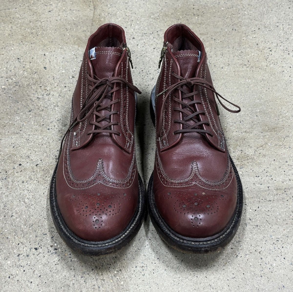 Visvim Visvim Patrician Mid W.T. Folk（horsehide） Size US 11 / EU 44 - 2 Thumbnail