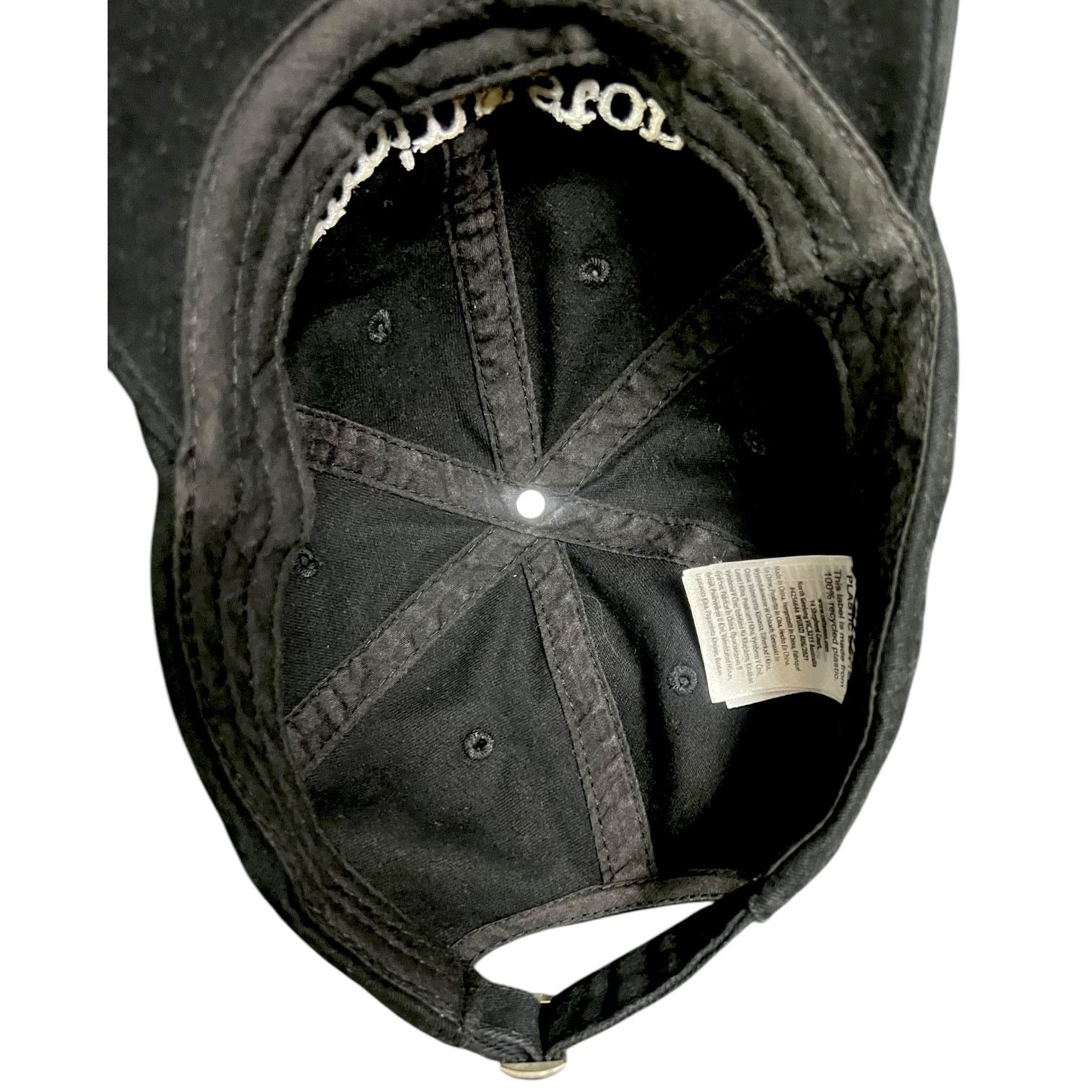 Gildan Black Stepping Stone Embroidered Adjustable Strapback Hat Size ONE SIZE - 5 Thumbnail