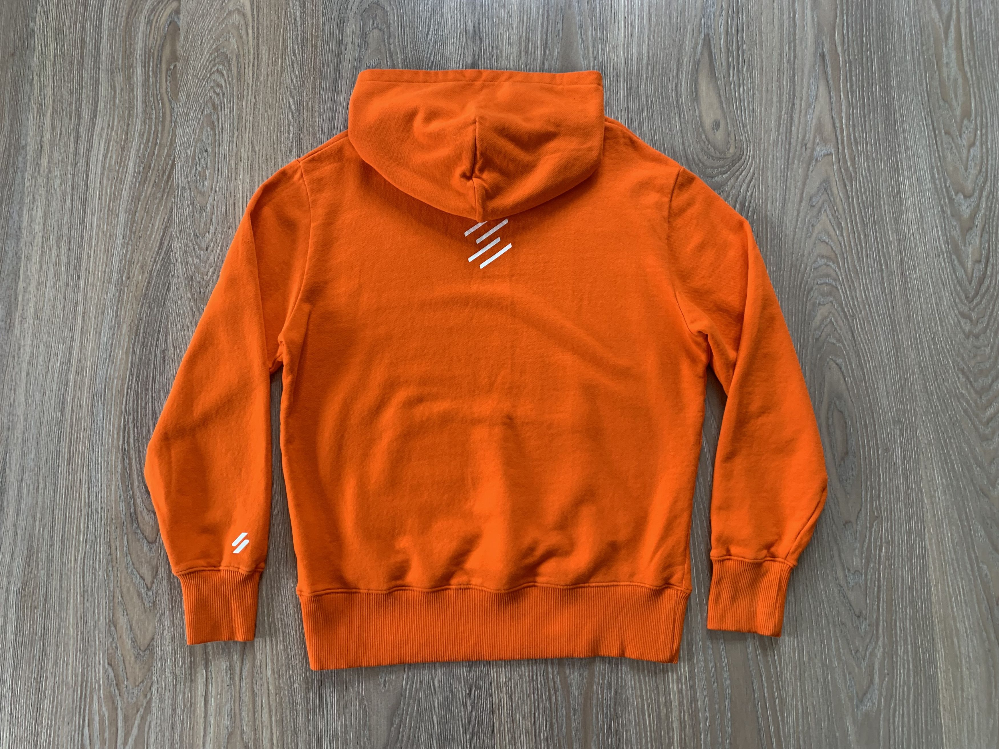 Japanese Brand × Superdry Superdry Orange Cotton Center Logo Hoodie Size US S / EU 44-46 / 1 - 3 Thumbnail