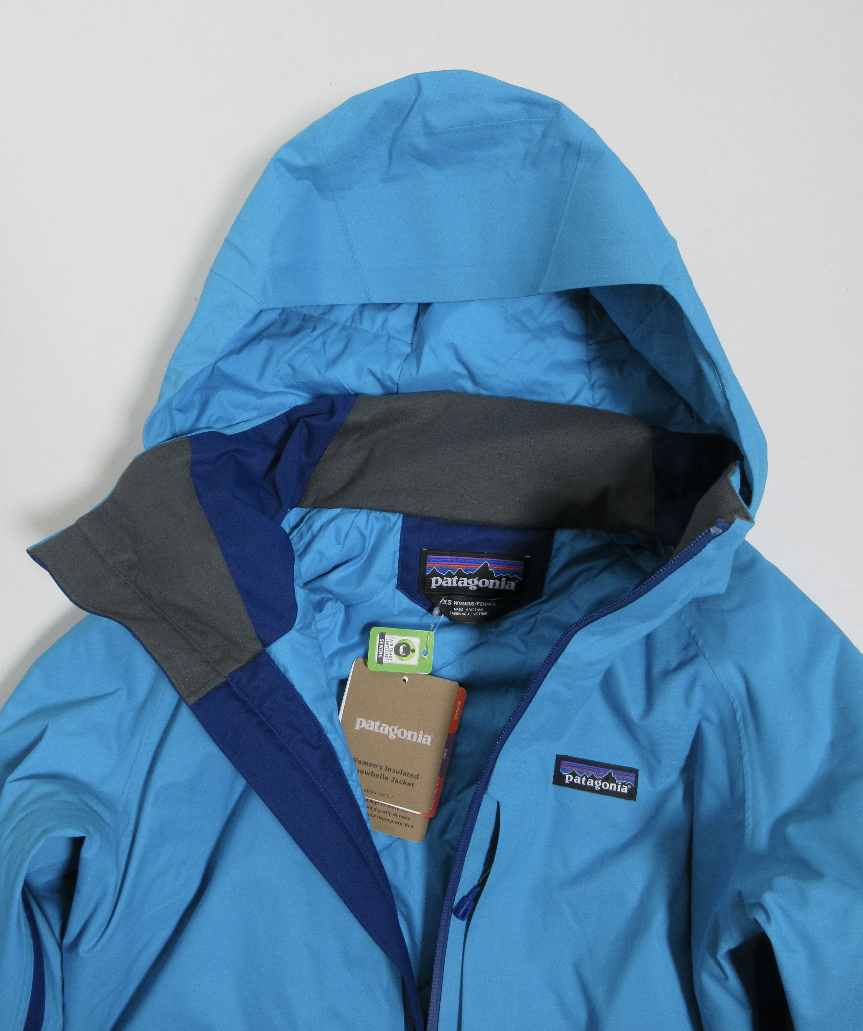 Patagonia Patagonia Insulated Snowbelle Jacket Curacao Blue 31090FA19 Size XS / US 0-2 / IT 36-38 - 6 Thumbnail