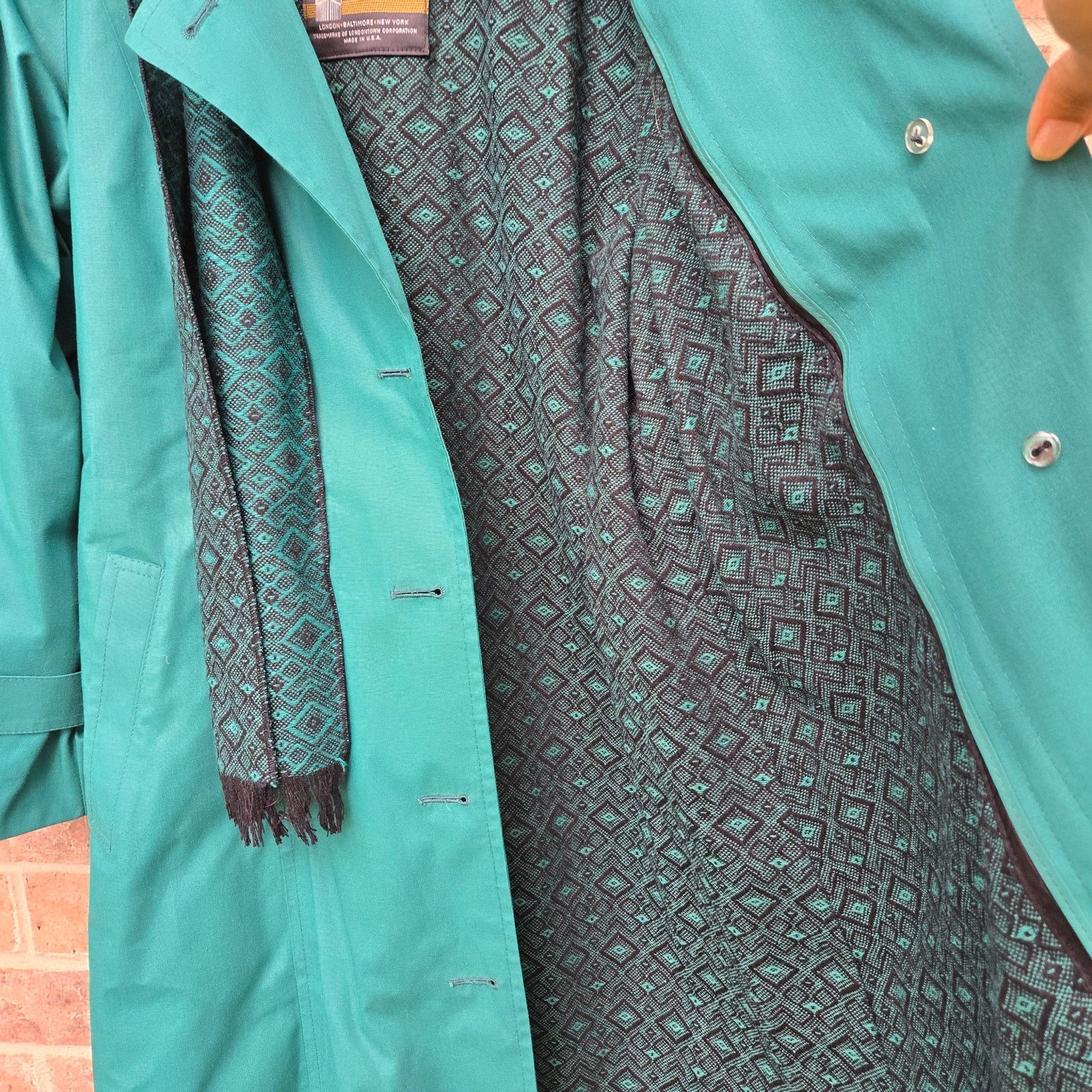 London Fog London Fog Flannel Lined Trench size 8 reg Size M / US 6-8 / IT 42-44 - 7 Thumbnail