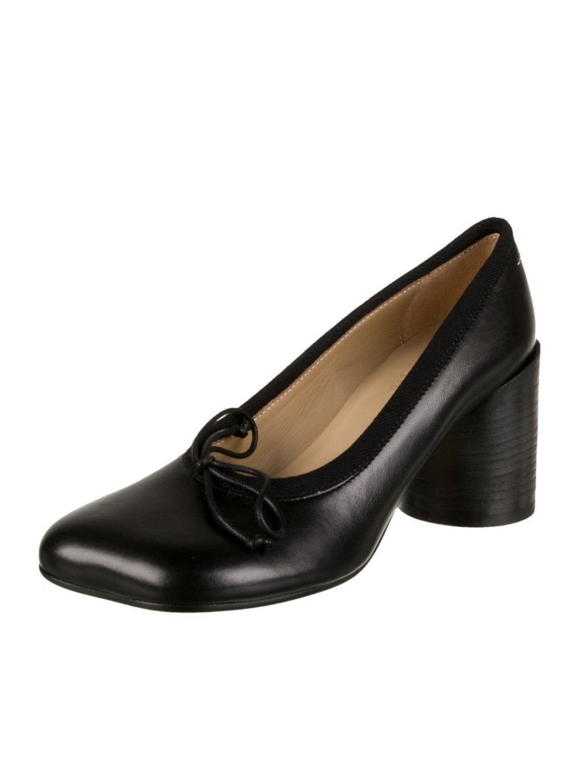 Maison Margiela MM6 - Leather Bow Accents Pumps Size US 9 / IT 39 - 2 Thumbnail