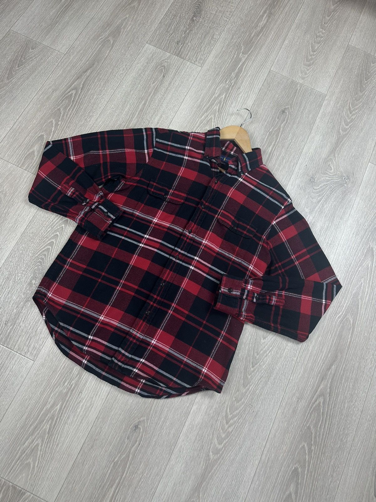 Polo Ralph Lauren Polo Ralph Lauren Flannel Shirt Button Up Size US M / EU 48-50 / 2 - 3 Thumbnail