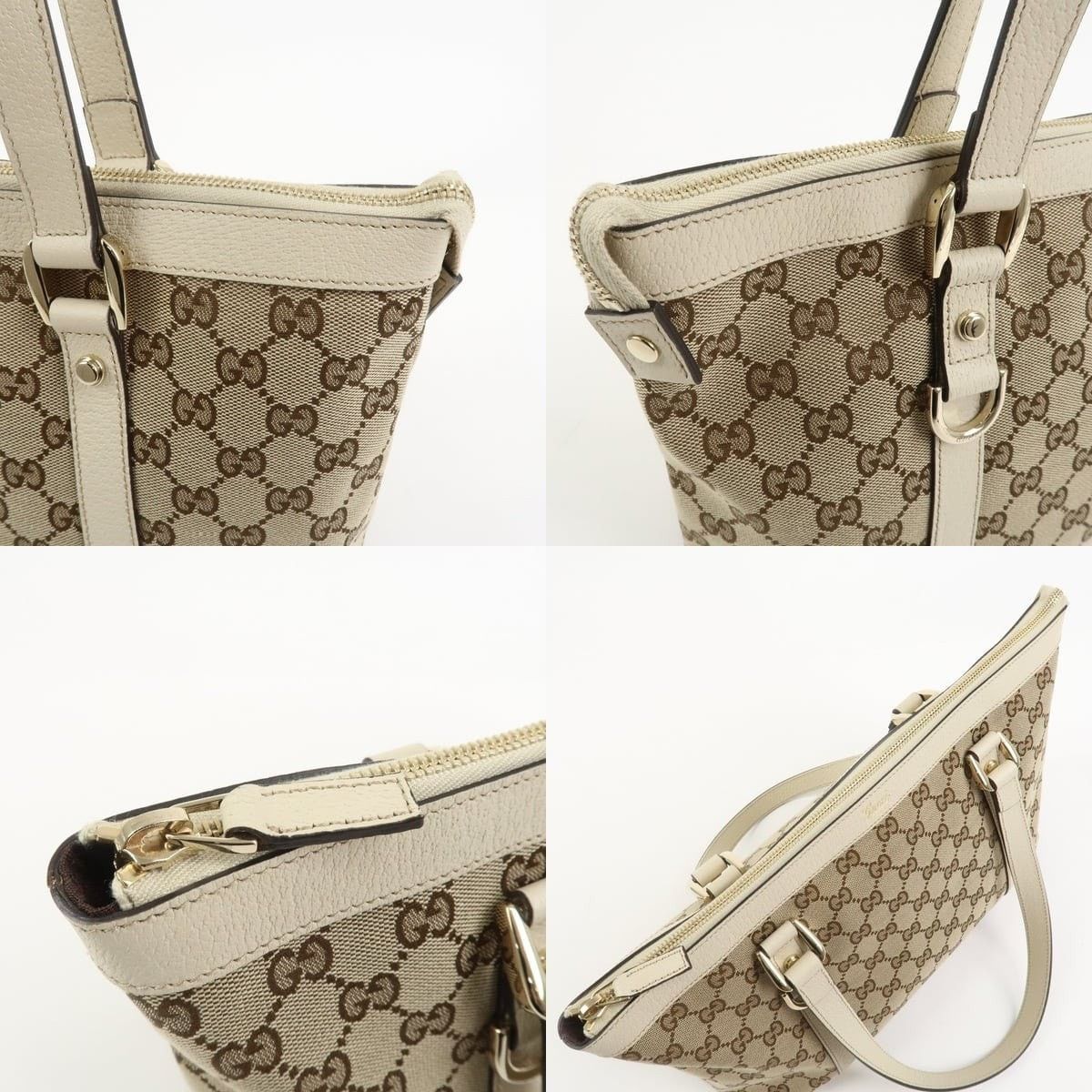 Gucci Gucci Abbey GG Supreme Tote Brown Size ONE SIZE - 6 Thumbnail