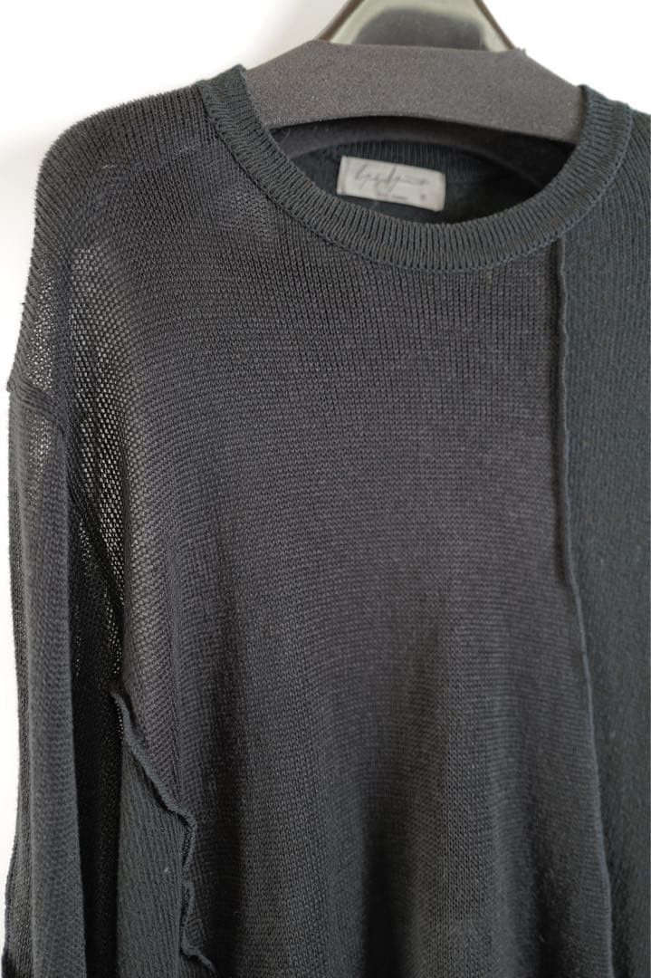 Yohji Yamamoto Yohji Yamamoto pour homme19SS/Cotton silk/Crew neck knit Size US L / EU 52-54 / 3 - 9 Thumbnail