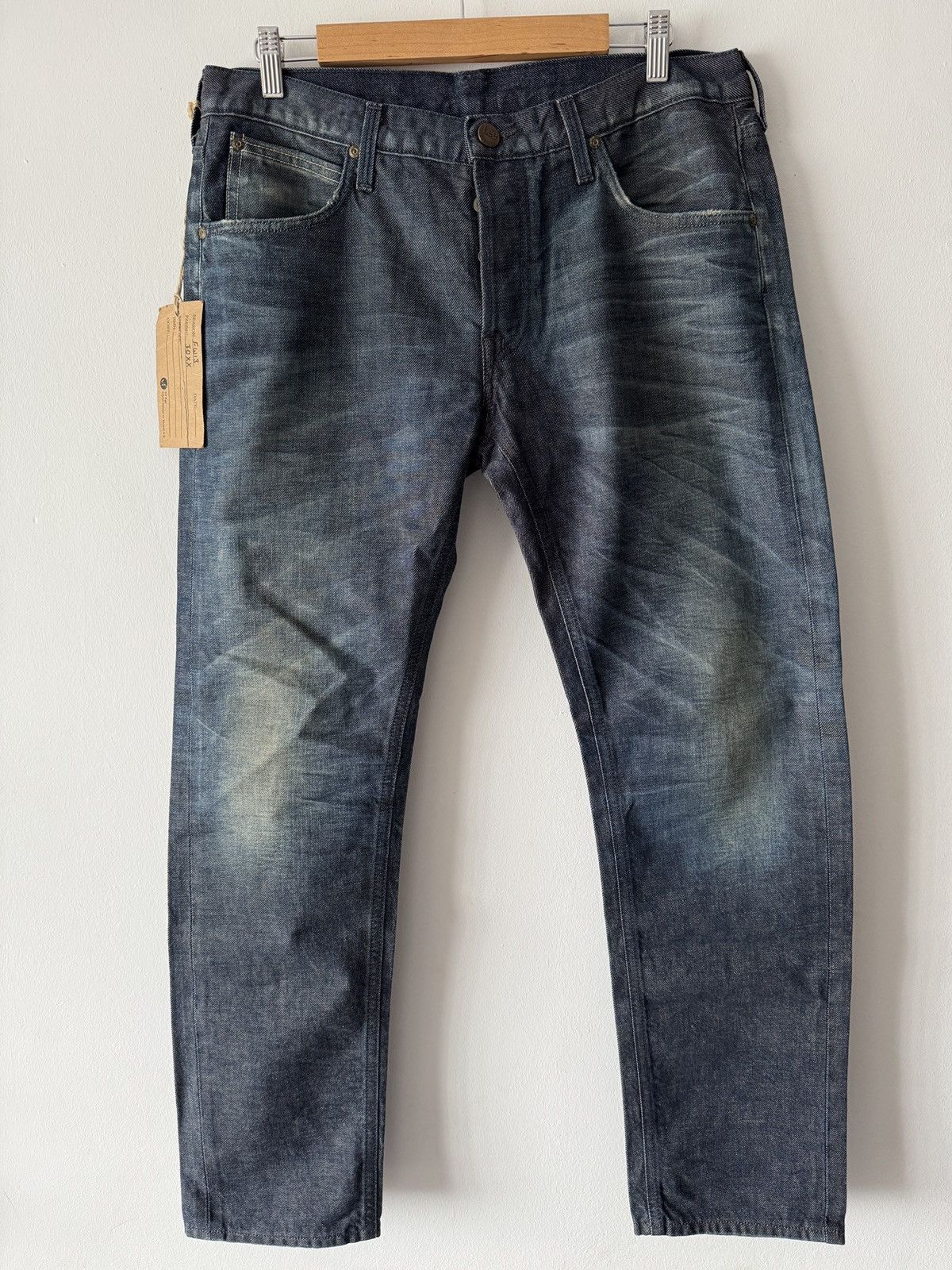Lee 🔥🔥 Lee Extra Vintage Fade Selvedge Jeans Size US 34 / EU 50 - 1 Thumbnail