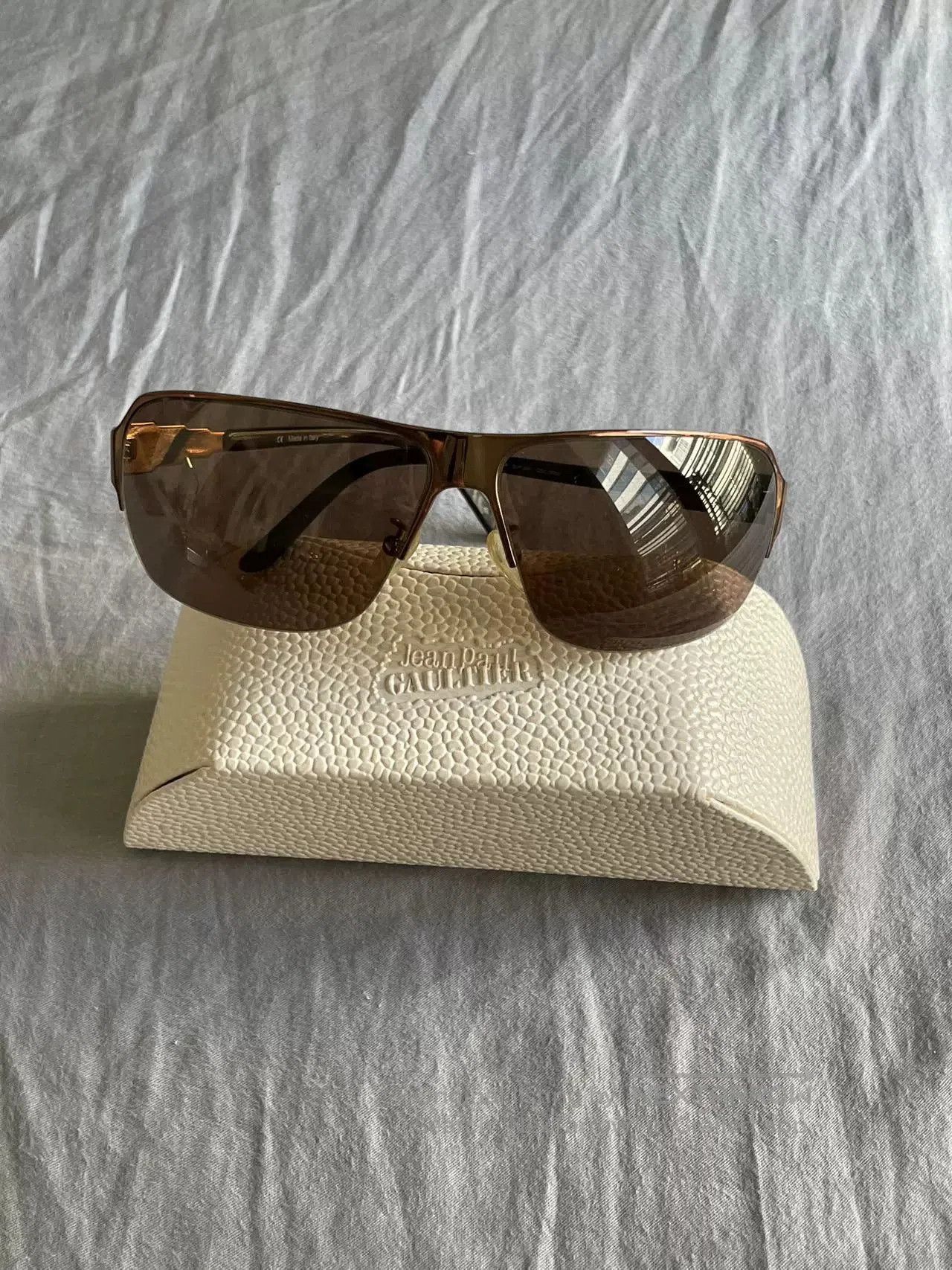 Jean Paul Gaultier Jean Paul Gaultier Amber Rivet Sunglasses. Size ONE SIZE - 2 Thumbnail