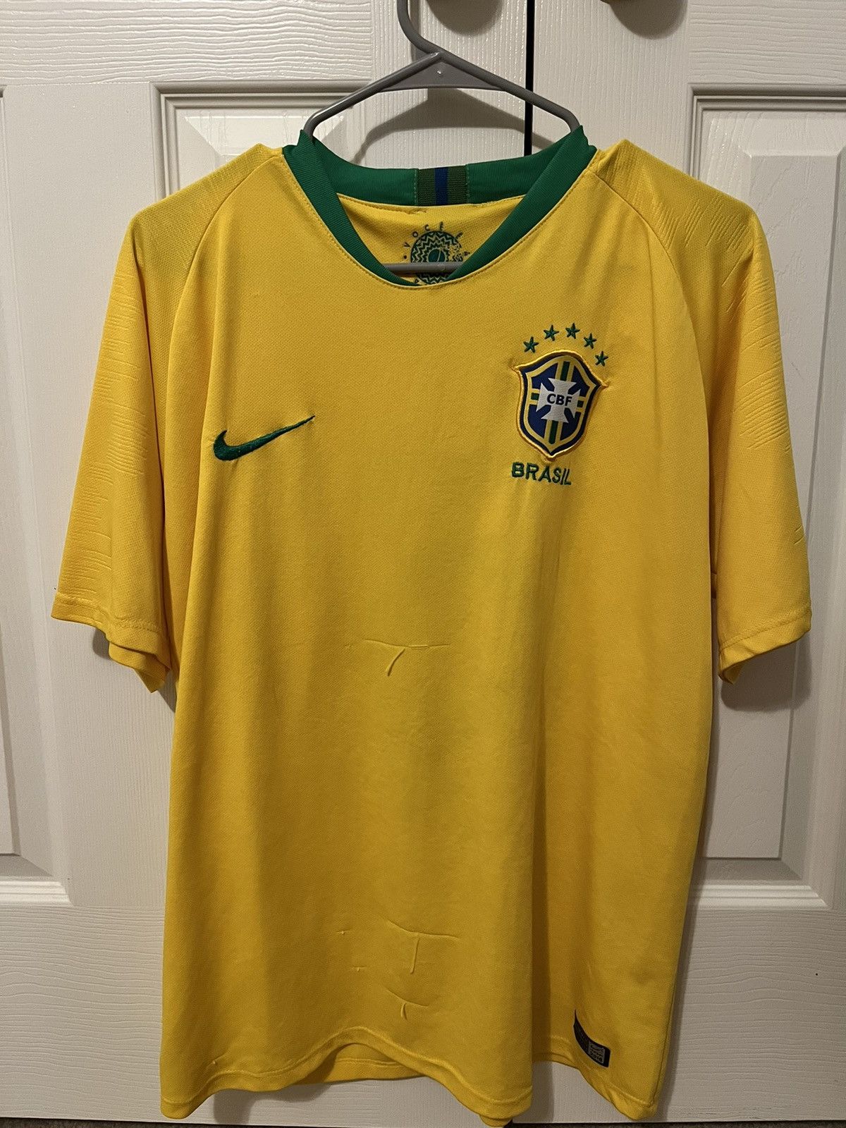 Other VINTAGE R9 BRASIL CBF JERSEY ⚽️ Size US M / EU 48-50 / 2 - 1 Thumbnail