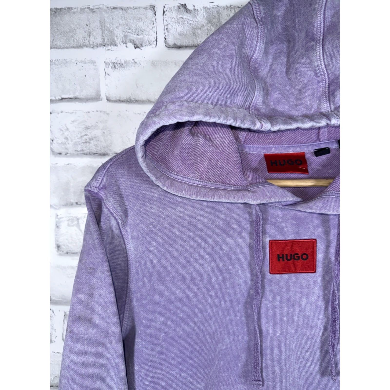 KangaROOS HUGO Hoodie Purple Logo Pullover Unisex S Hoodie Kangaroo Pocket Logo Pullover Sweatshirt Purple Adult Small Womens Mens Size US S / EU 44-46 / 1 - 6 Thumbnail