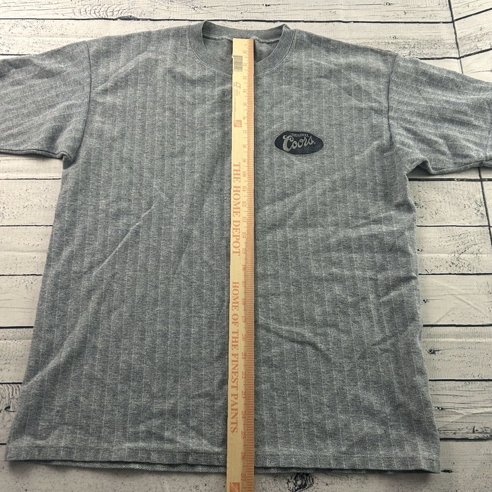 Vintage VINTAGE Coors Original Cal Cru Short Sleeve T Shirt Mens Large Gray Size US L / EU 52-54 / 3 - 4 Thumbnail
