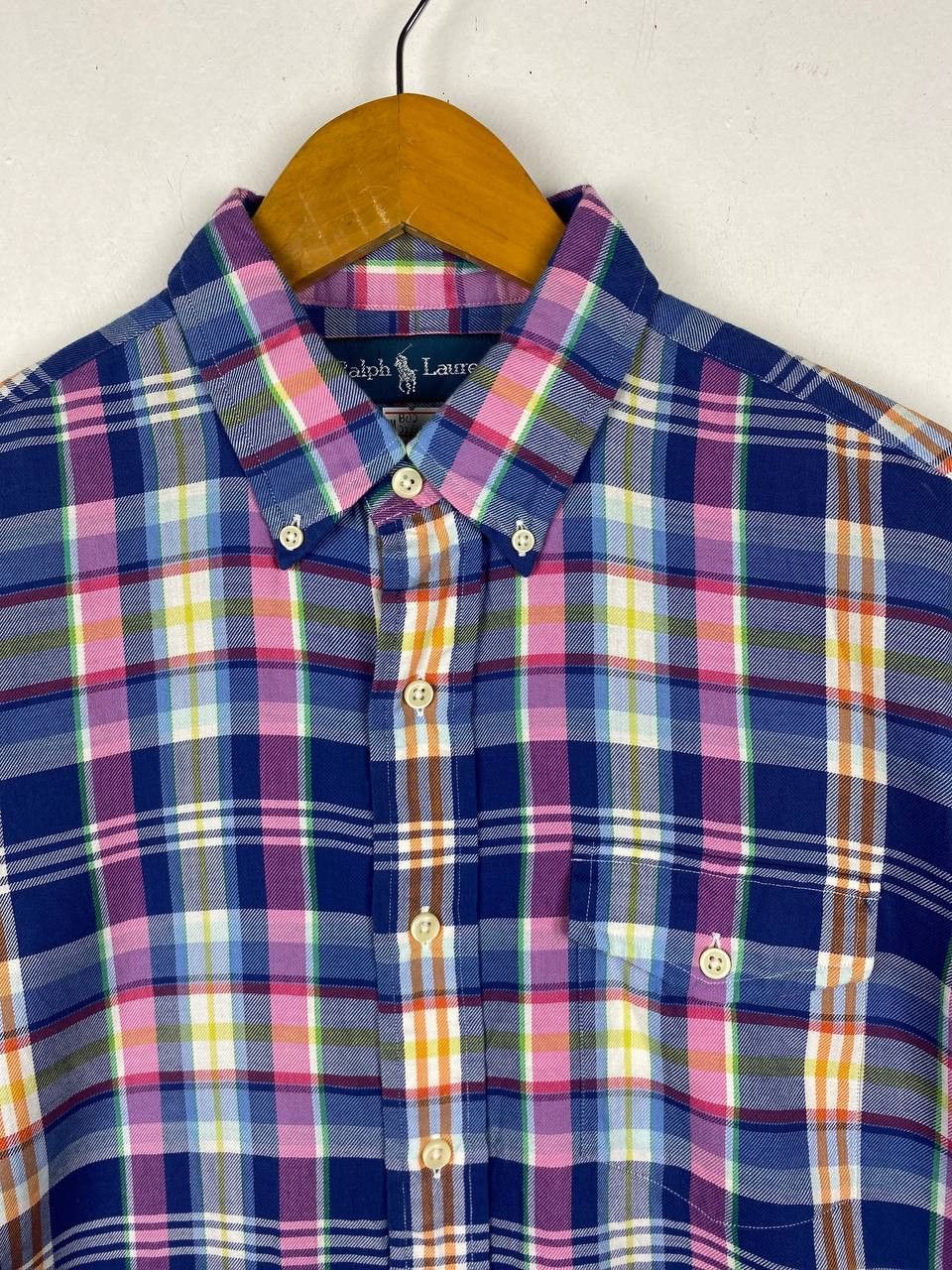 Flannel polo ralph lauren flannel shirt nice design Size US M / EU 48-50 / 2 - 2 Thumbnail