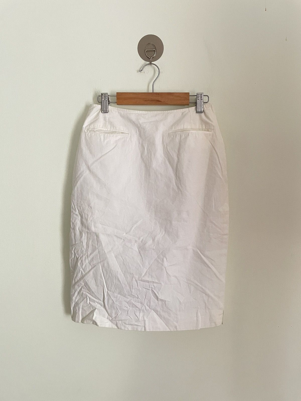 agnes b. Agnes B. Plain Mini Skirt Size 24" / US 00 / IT 34 - 2 Thumbnail
