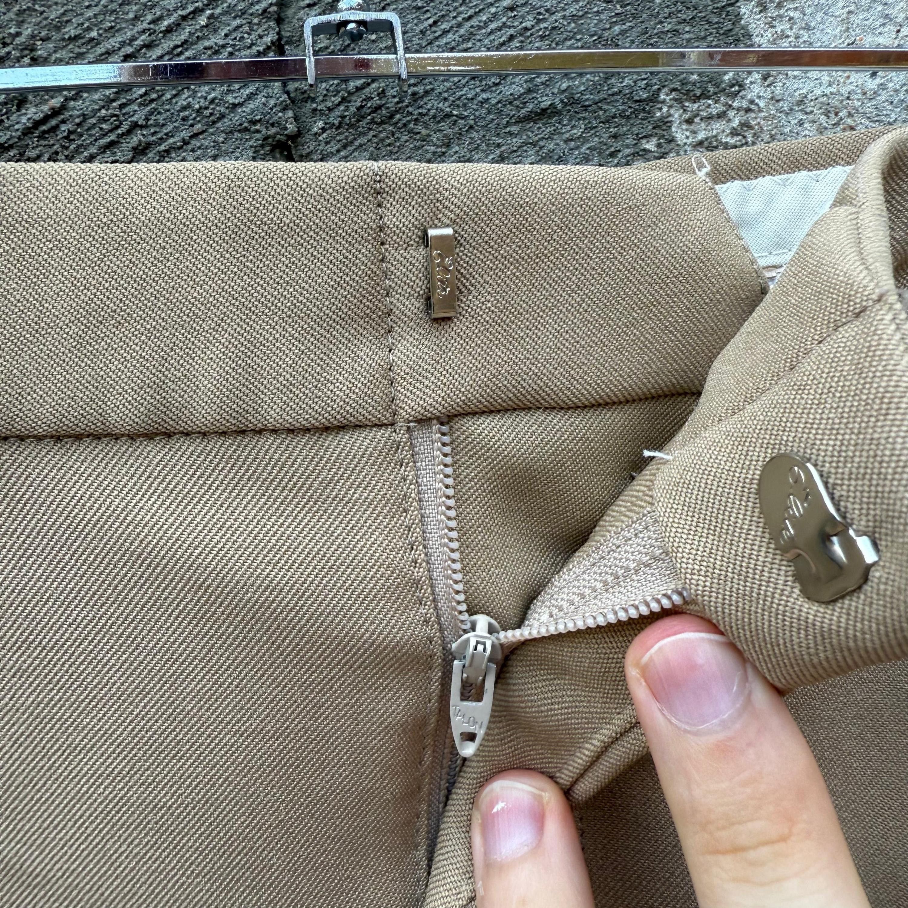 Vintage 70's US Military Blend Khaki Chino Pants Size US 38 / EU 54 - 5 Thumbnail