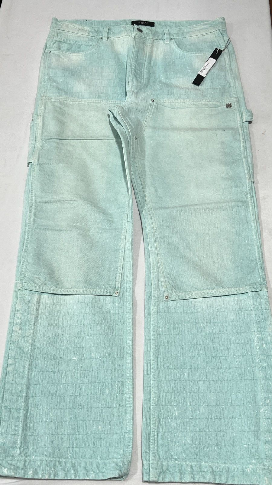 Amiri Amiri Carpenter Aqua Pants Size US 36 / EU 52 - 1 Thumbnail