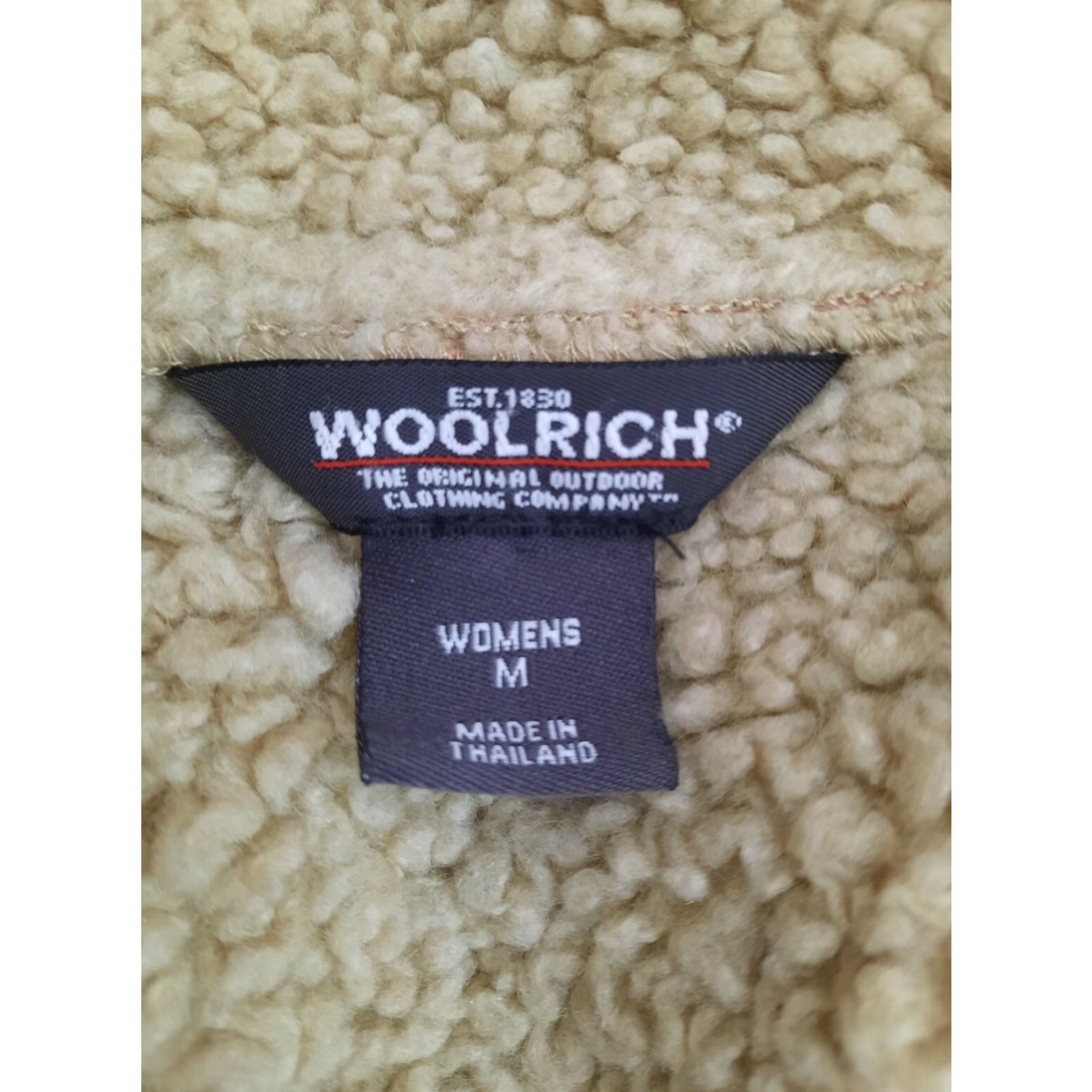 Vintage VINTAGE Woolrich Women's Coat Jacket Pink Faux Suede Sherpa Lined Size M Bomber Size M / US 6-8 / IT 42-44 - 3 Thumbnail