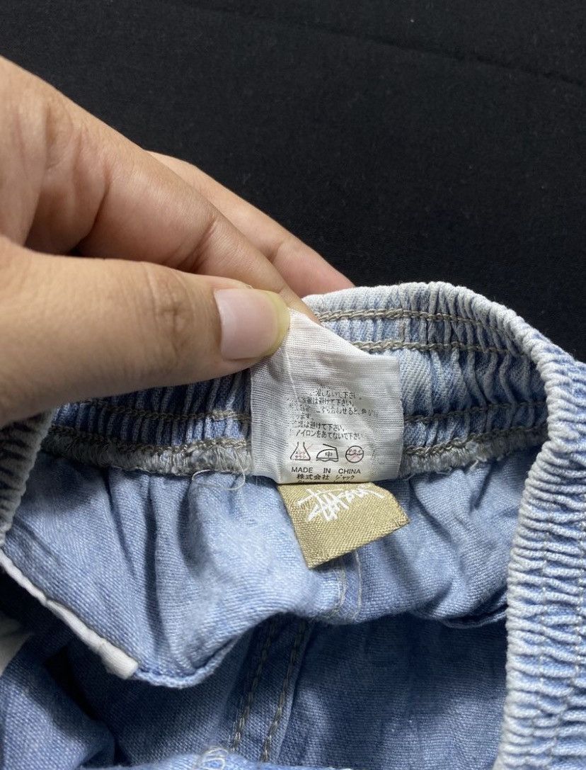 Stussy Vintage 90s Stussy Elastic Stuff Pants Size US 31 - 8 Thumbnail
