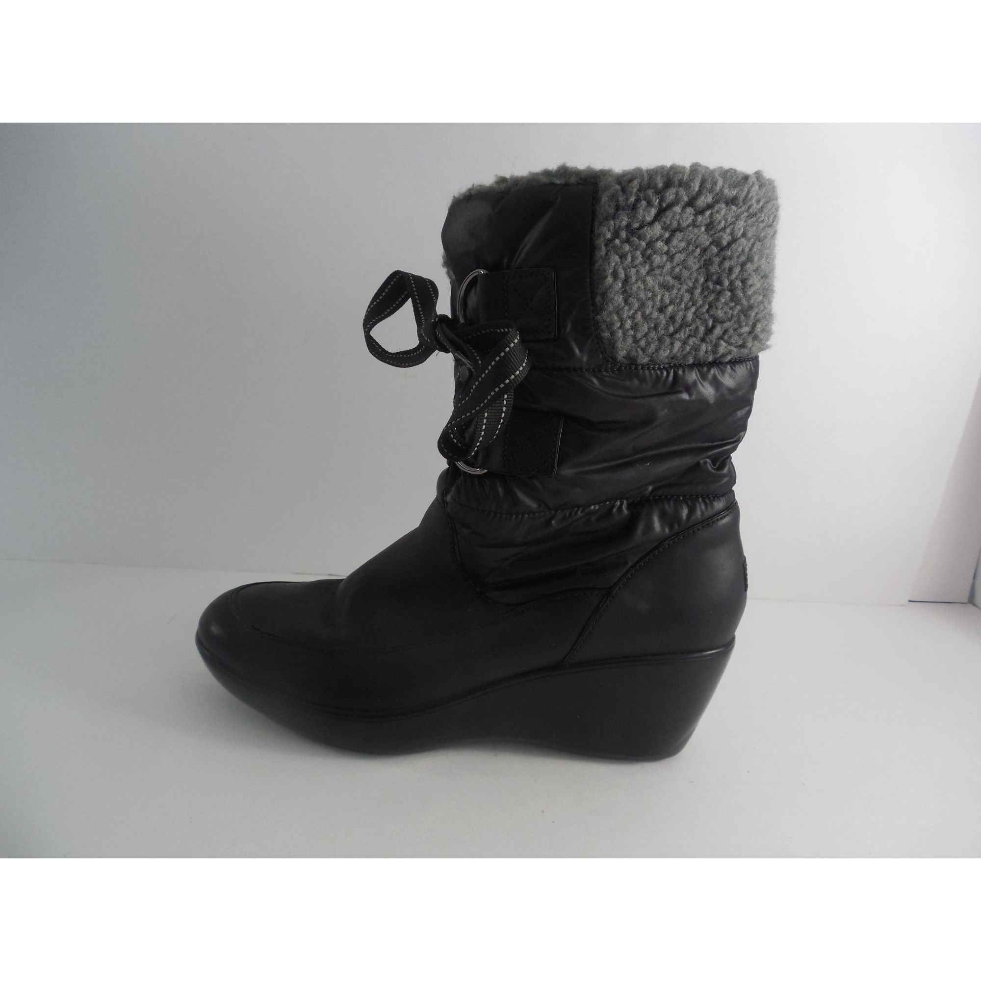 Sperry Sperry Winter Boots Sz 7.5M Women Black Lace Up Faux Lining Size US 7.5 / IT 37.5 - 1 Thumbnail