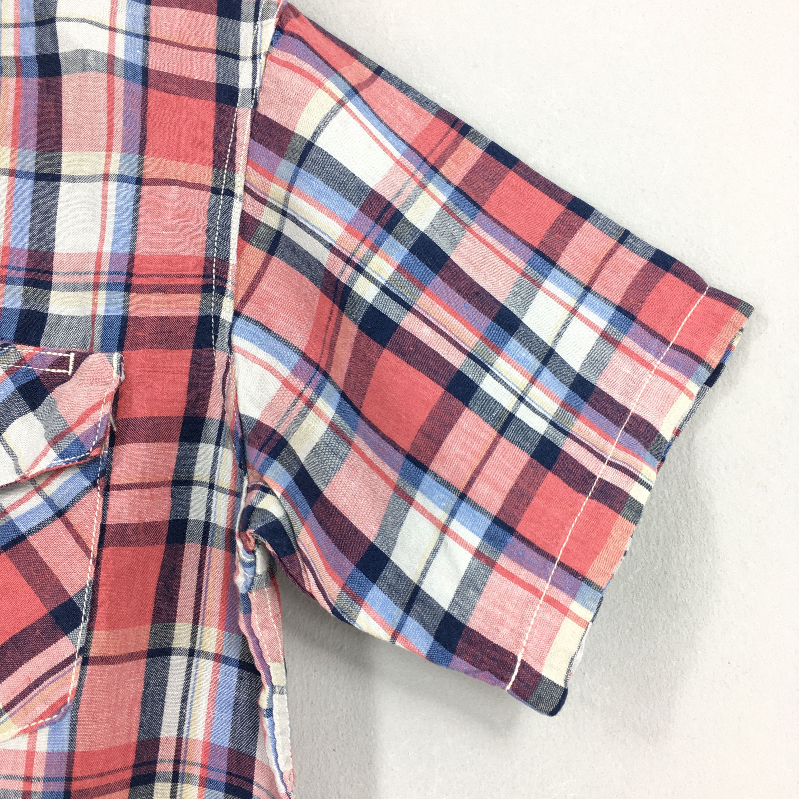 Flannel Vintage Pherrows Japan Plaid Flannel Large Size US L / EU 52-54 / 3 - 5 Thumbnail