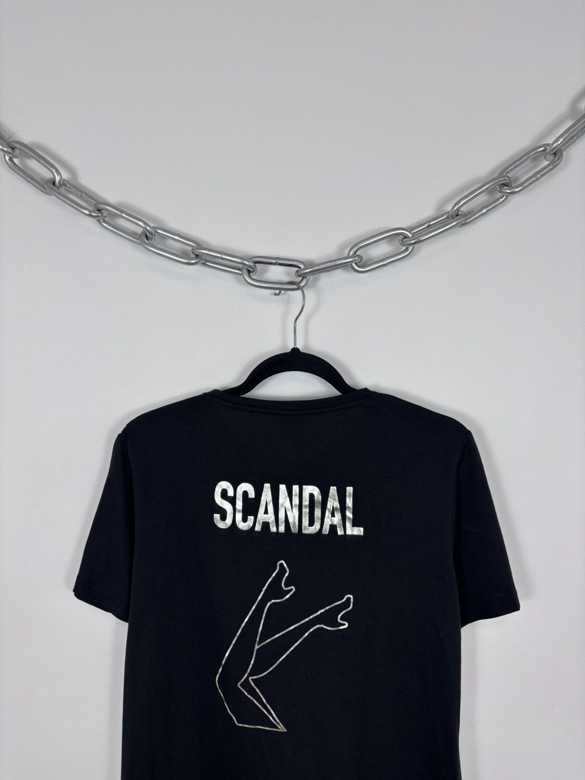 Jean Paul Gaultier Jean Paul Gaultier Scandal Perfumes Black Promo T-Shirt Tee Size US L / EU 52-54 / 3 - 12 Thumbnail