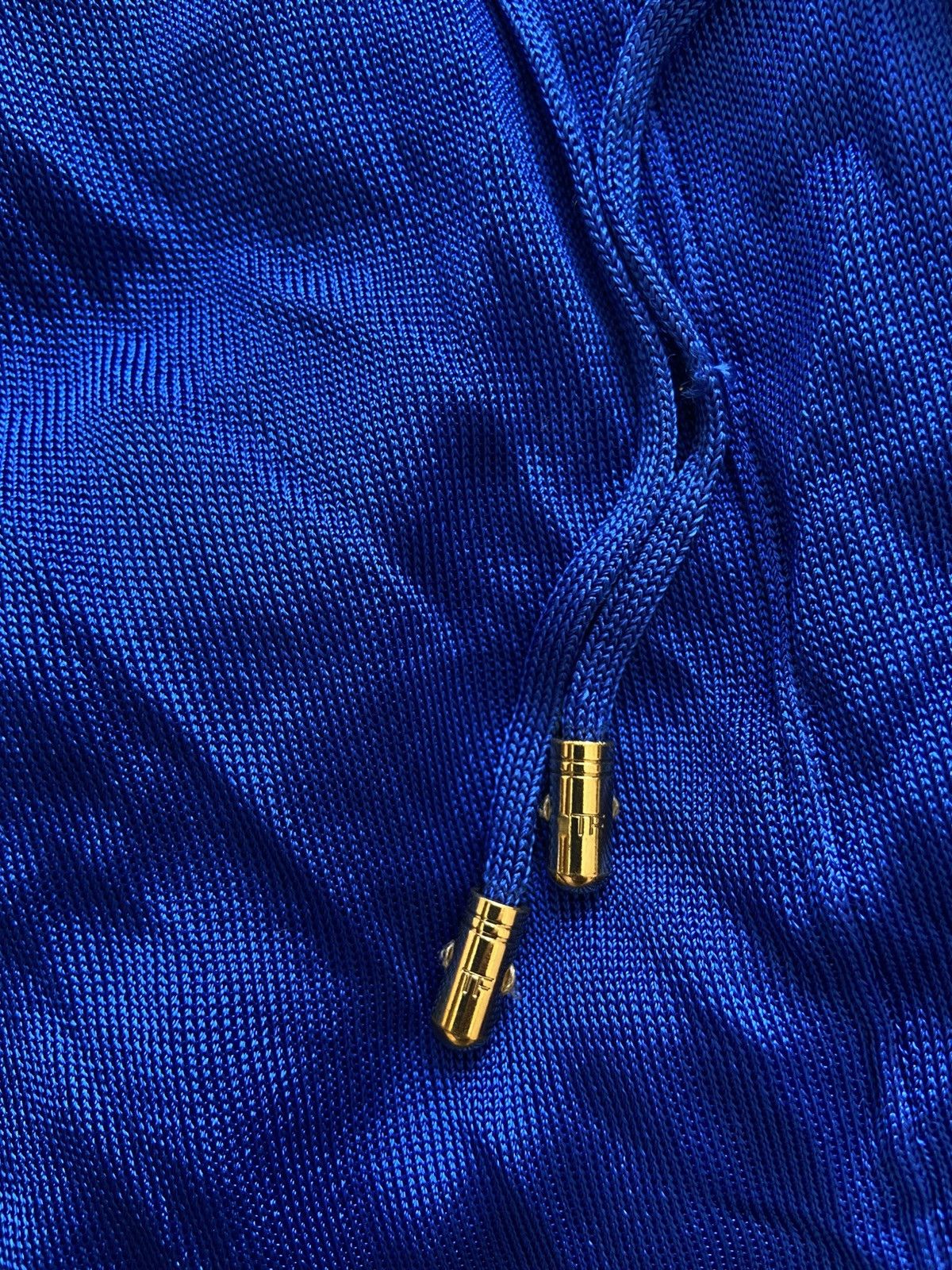 Tom Ford Tom Ford Blue Viscose Zip Hooded Dress Size S / US 4 / IT 40 - 13 Thumbnail